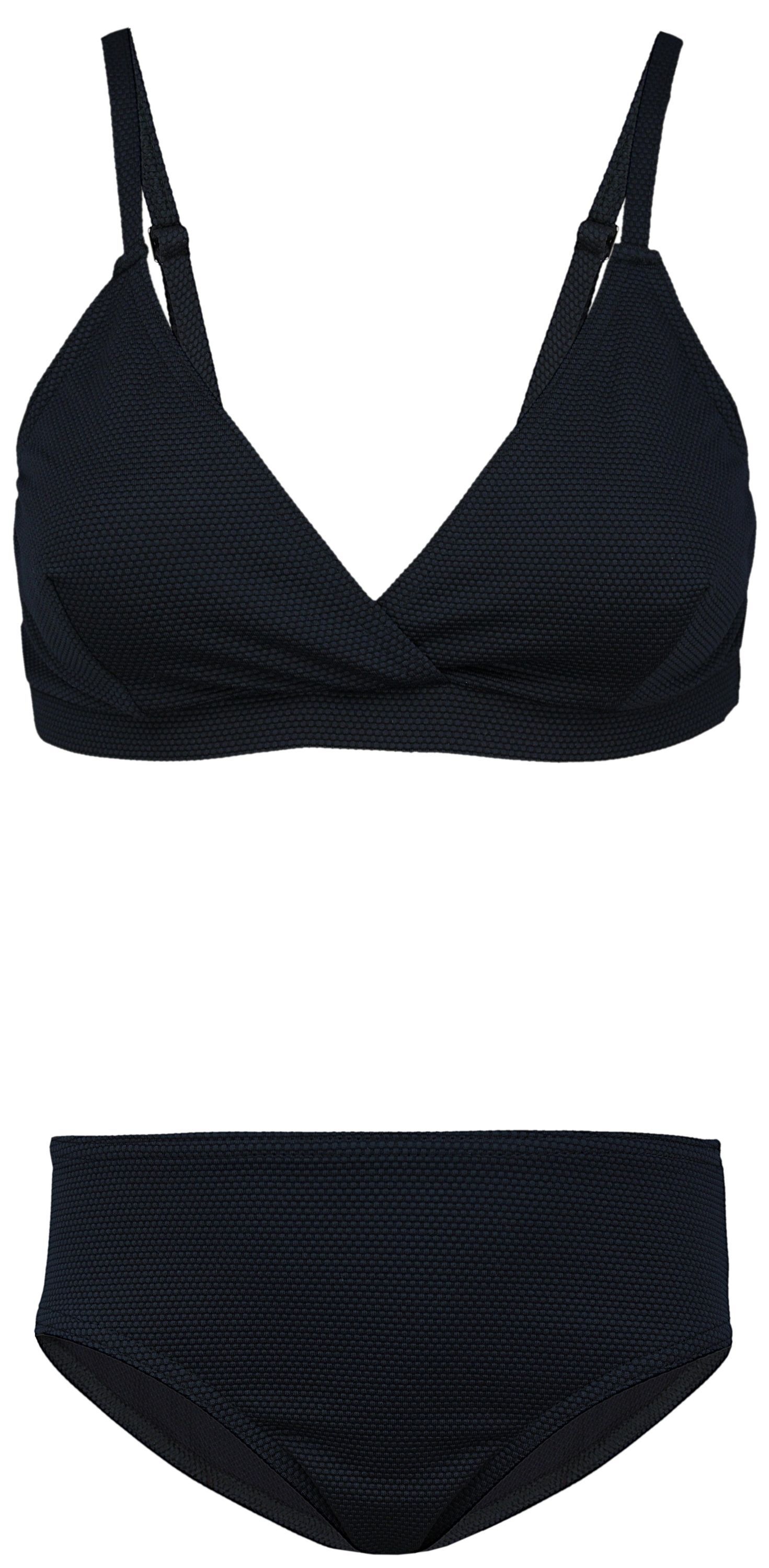 AQUARTI Bustier-Bikini »Badeanzug Mädchen Bikini Set Zweiteilig Bikinislip Bustier«