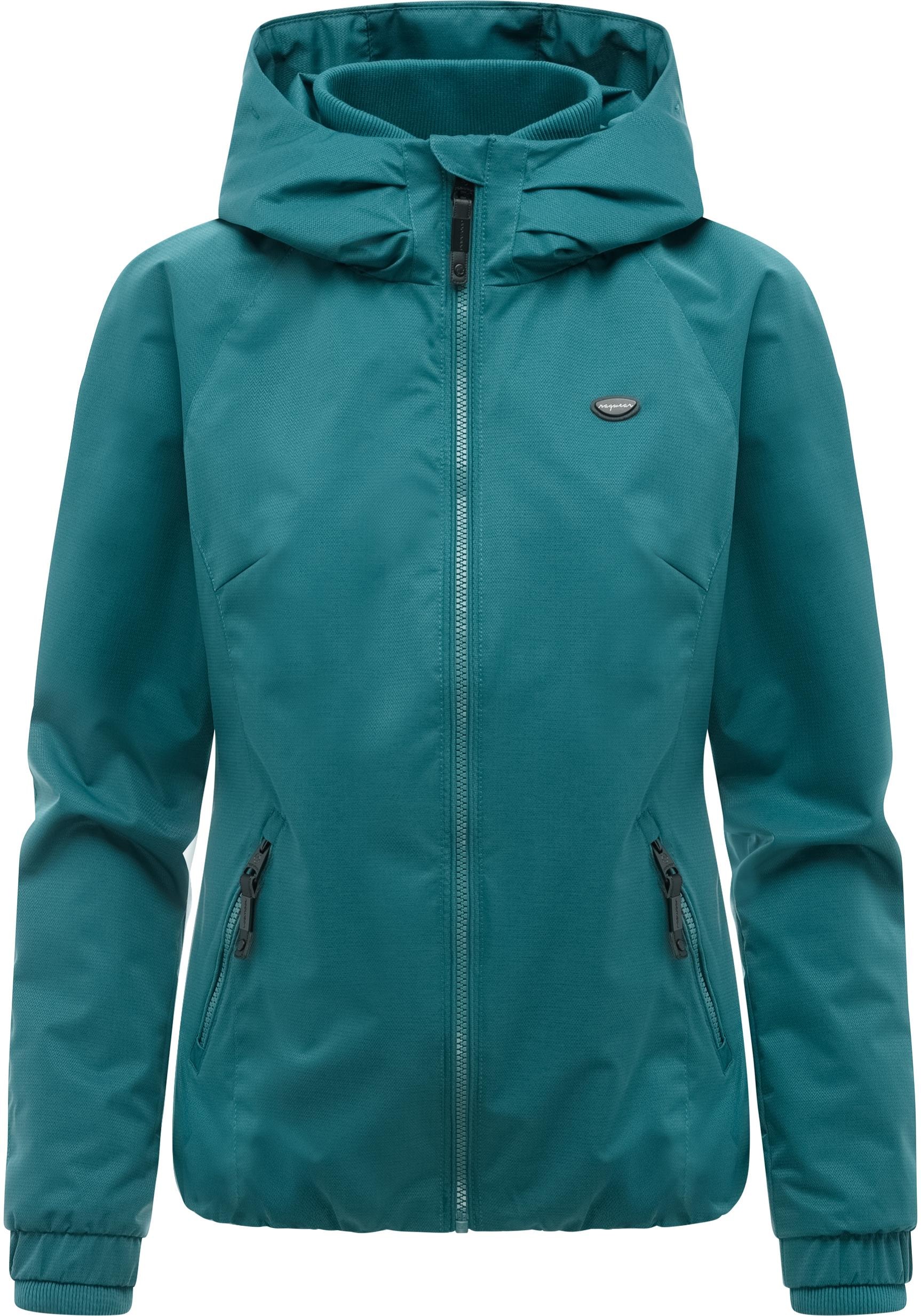 Ragwear Outdoorjacke »Dizzie Tech« mit Kapuze Wasserdichte Damen Übergangsjacke mit großer Kapuze