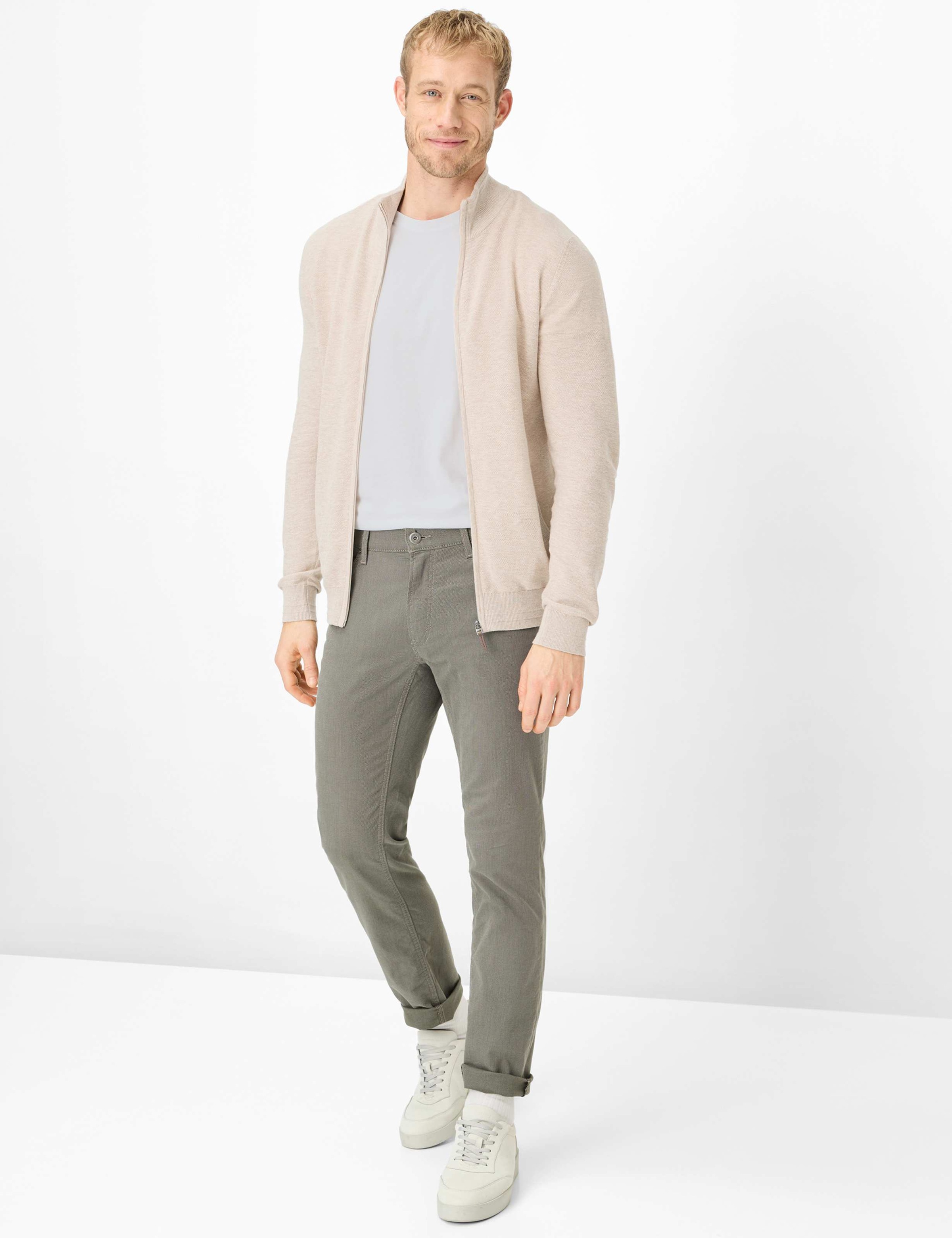 Brax Chuck Pantalon Homme Olive 40/L30 2