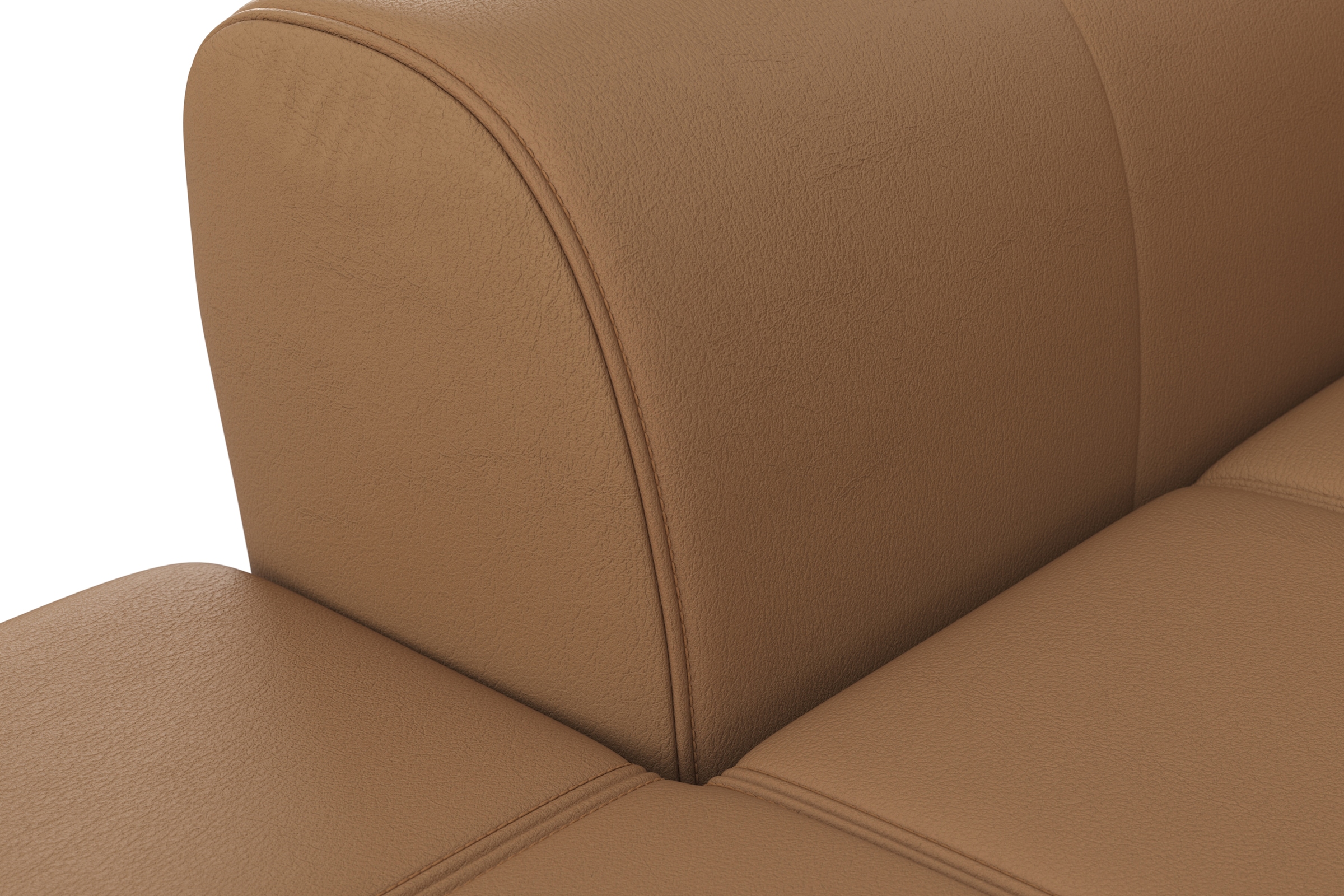 sit&more Ecksofa »Bendigo L-Form«, inklusive Sitztiefenverstellung, Bodenfreiheit 15 cm, 2 Fußfarben