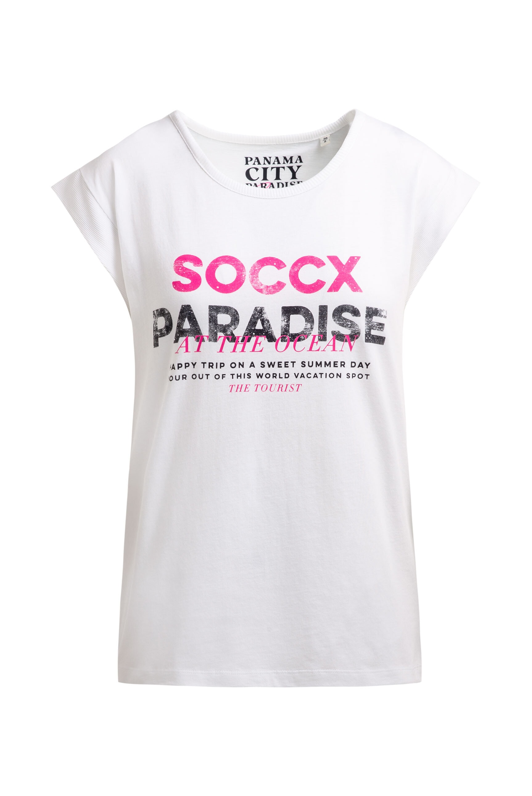 SOCCX Rundhalsshirt aus Baumwolle