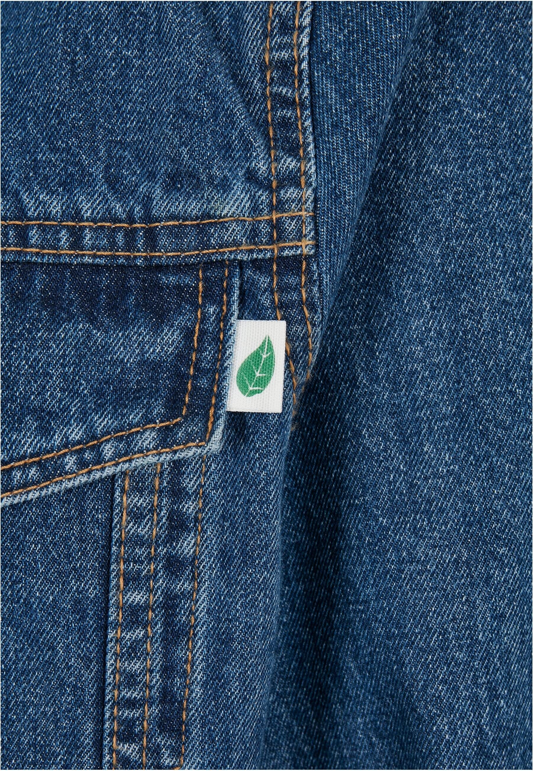 URBAN CLASSICS Jeansjacke »Urban Classics Herren Organic Basic Denim Jacket«, (1 St.), ohne Kapuze