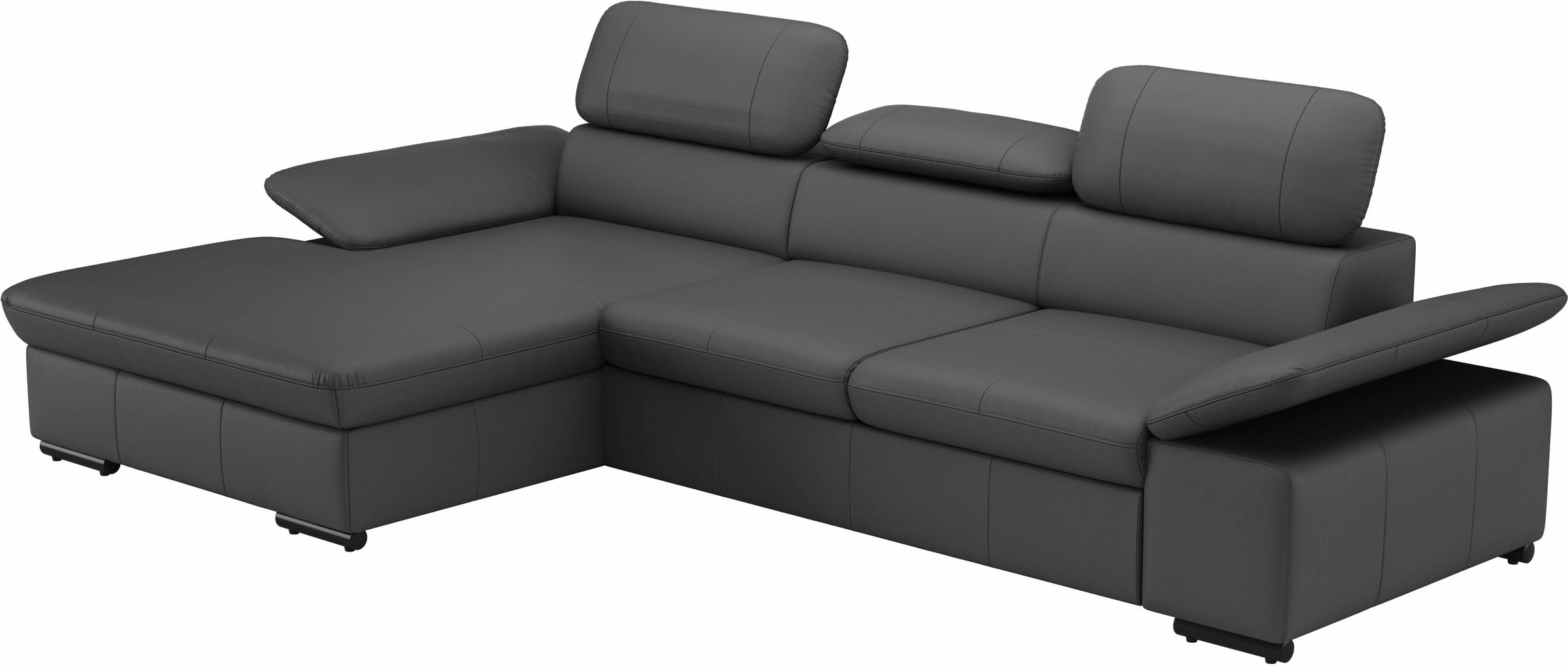 sit&more Ecksofa »Alcudia L-Form«, wahlweise mit Bettfunktion