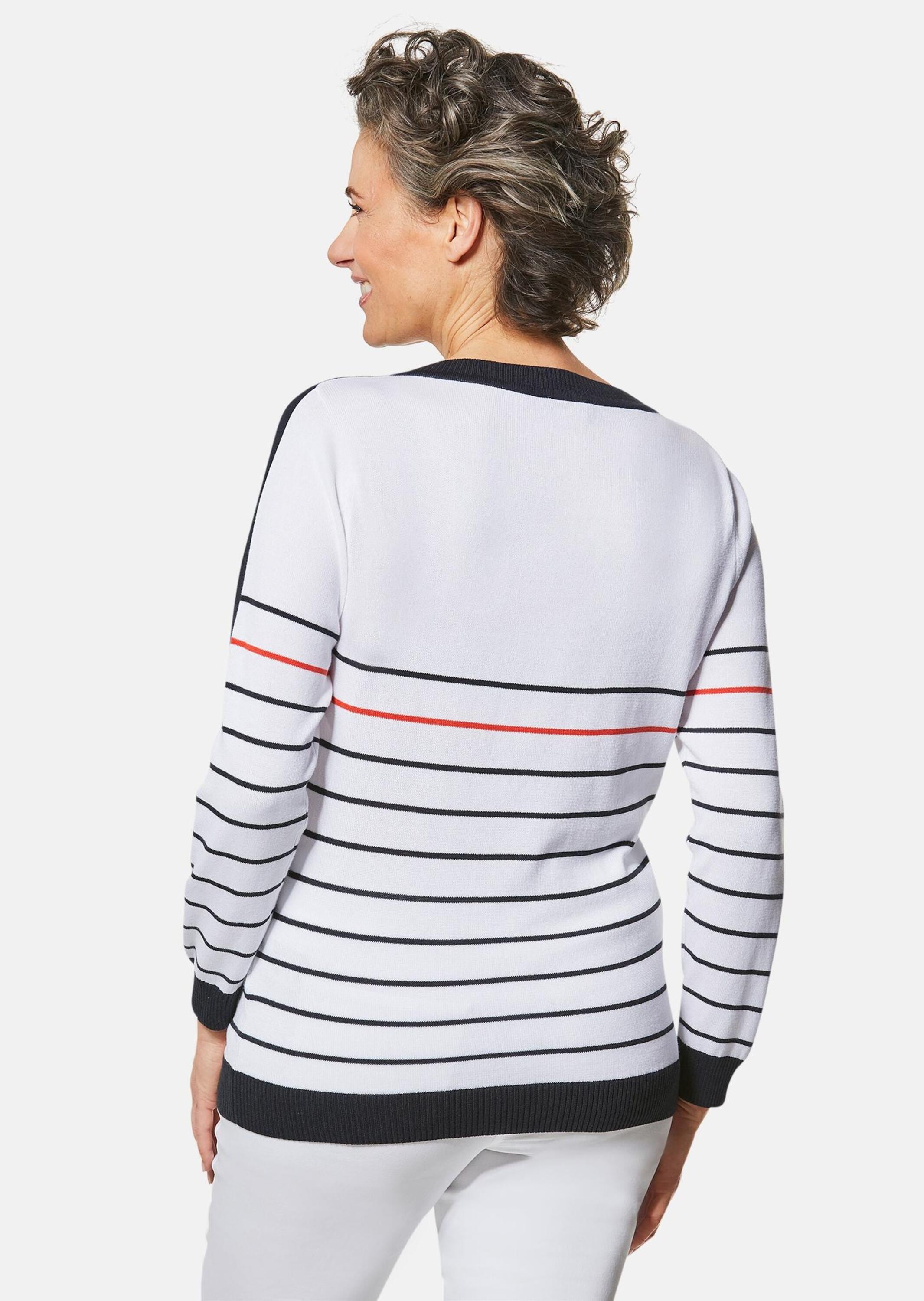 GOLDNER Strickpullover »Pullover Pullover mit aufwendigem Strickbild«