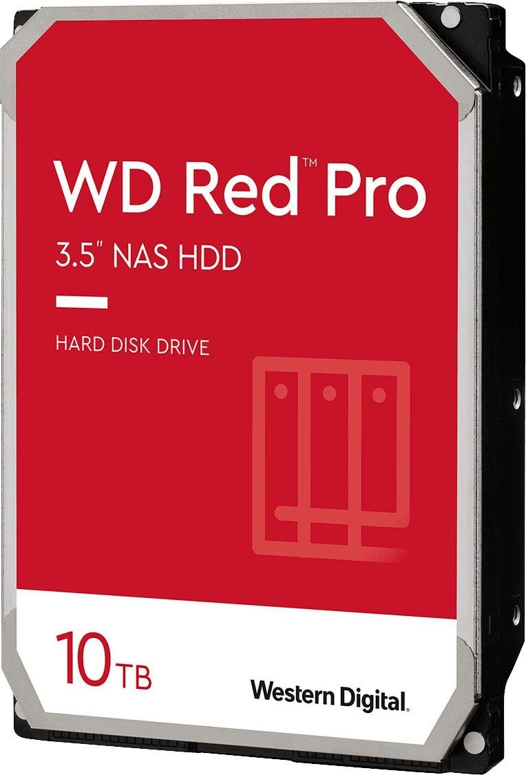 Western Digital HDD-NAS-Festplatte »Red Pro 10 TB«, 3.5 Zoll, Anschluss Serial ATA III