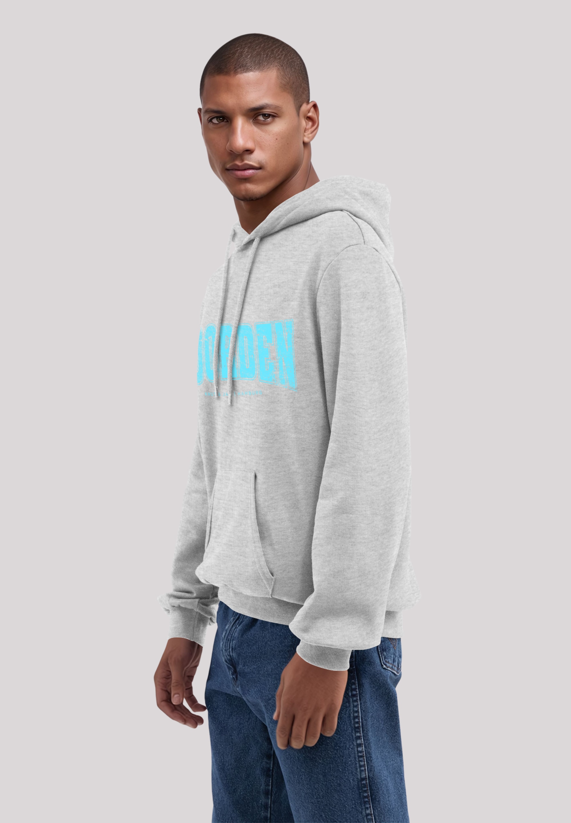 F4NT4STIC Kapuzenpullover »Knut & Jan Hamburg Noorden Collegiate«, Premium Qualität, Knut & Jan Hamburg