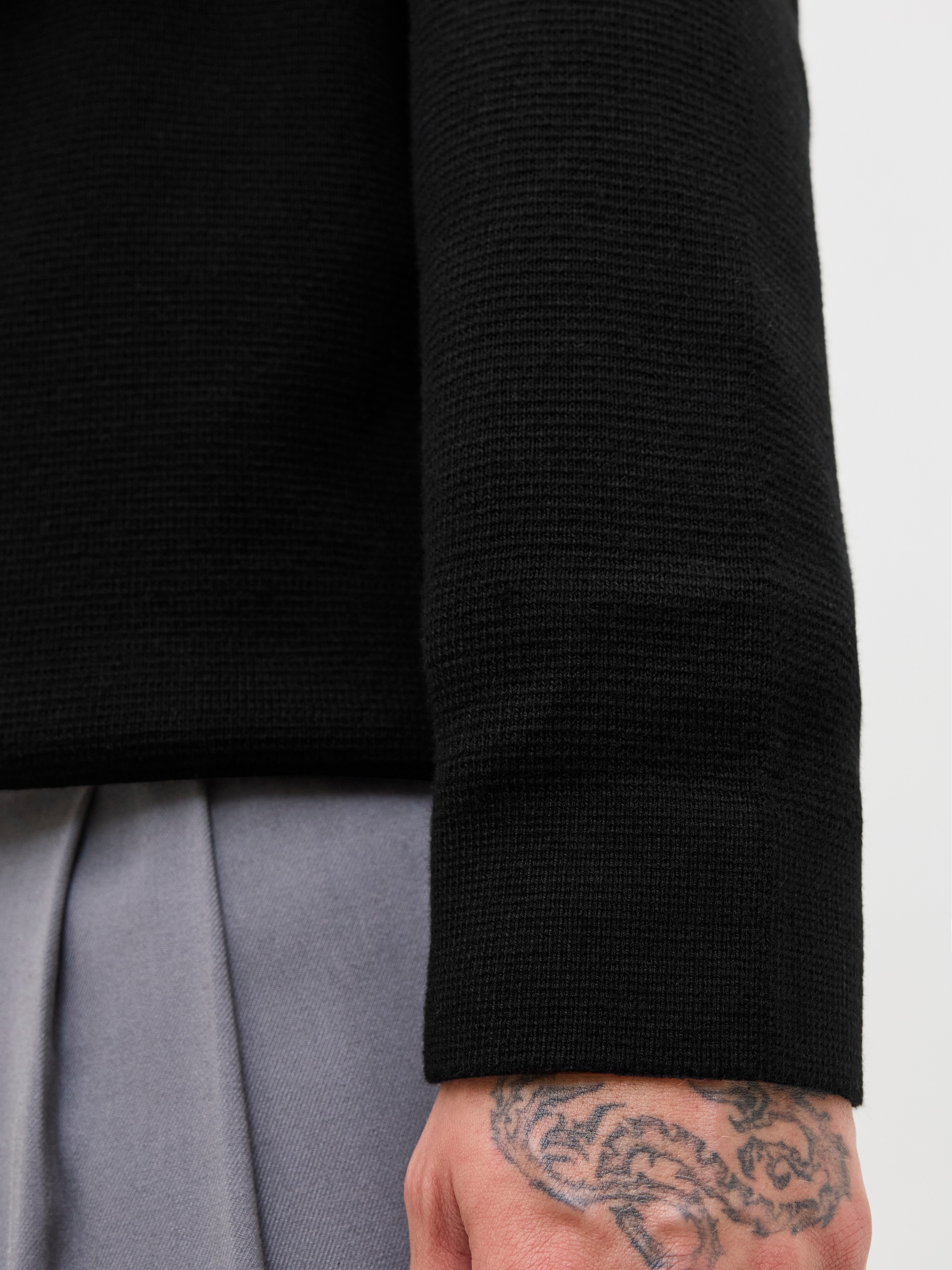 Thumbnail - Jack & Jones Polokragenpullover "JPRBLAMILANO STITCH KNIT ZIP POLO SN"