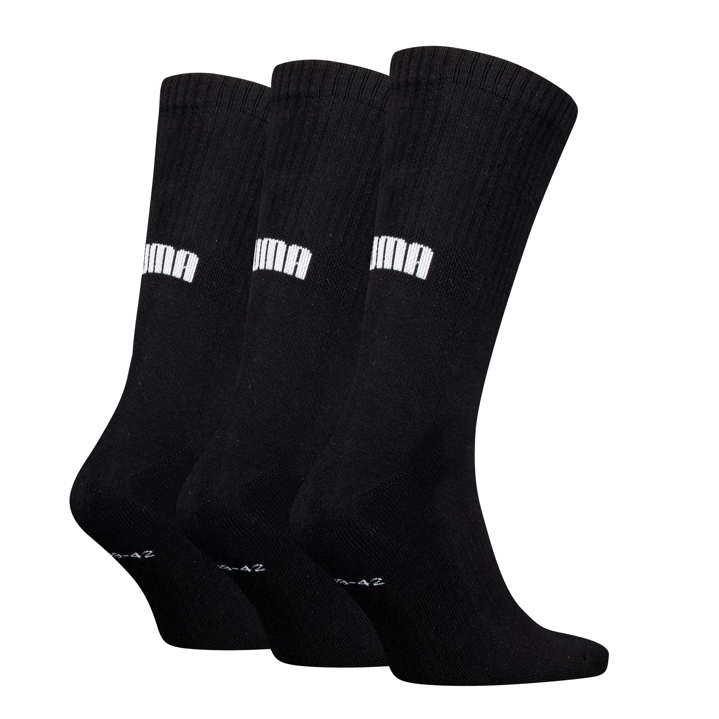 PUMA Socken »PUMA UNISEX CUSHIONED NEXT CREW 3P«, (3 Paar, 3 Paar), mit Zonenpolsterung für zusätzlichen Komfort