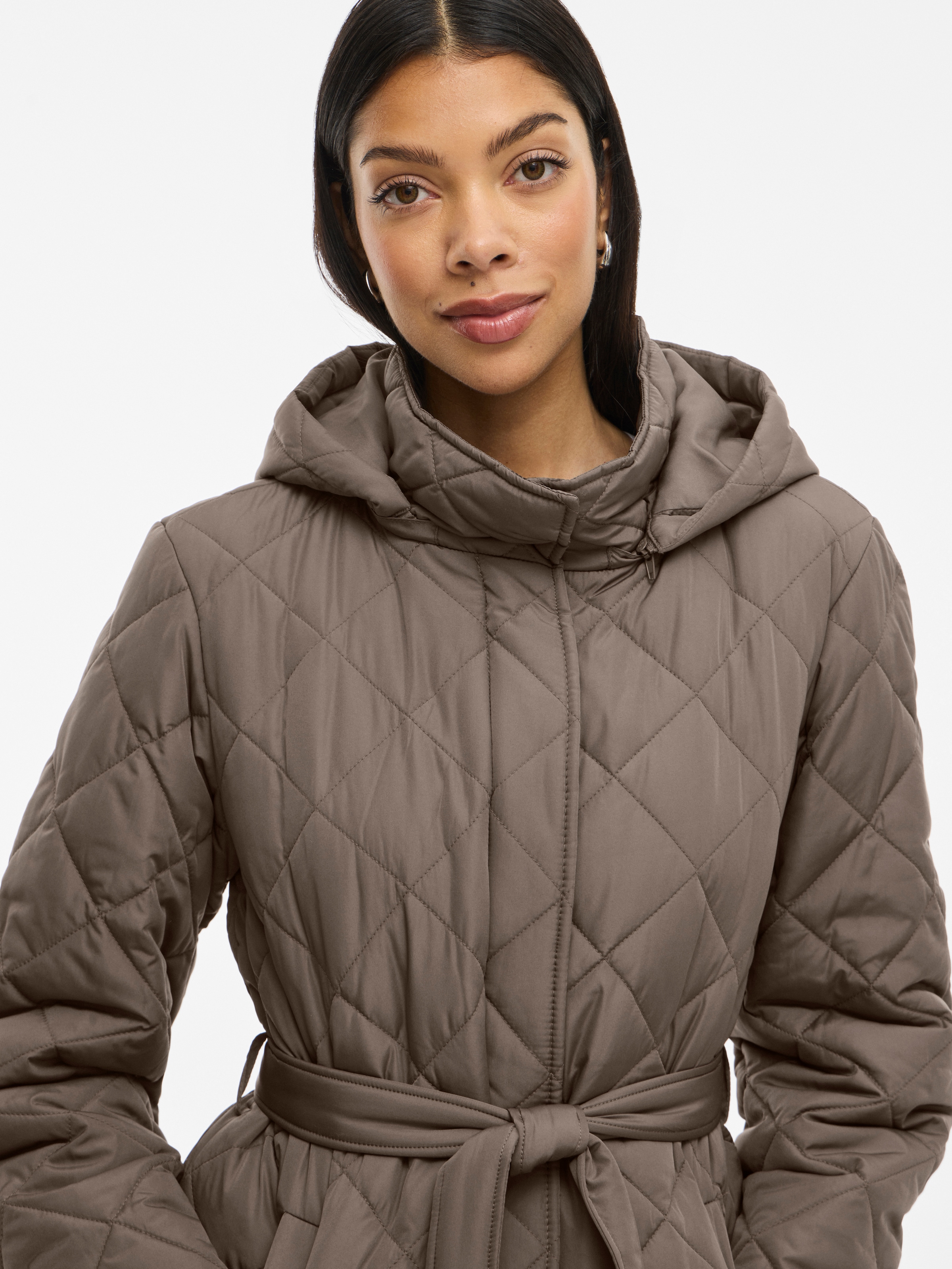 Vila Fellimitatmantel "VIKANTE QUILTED L/S COAT - NOOS" günstig online kaufen