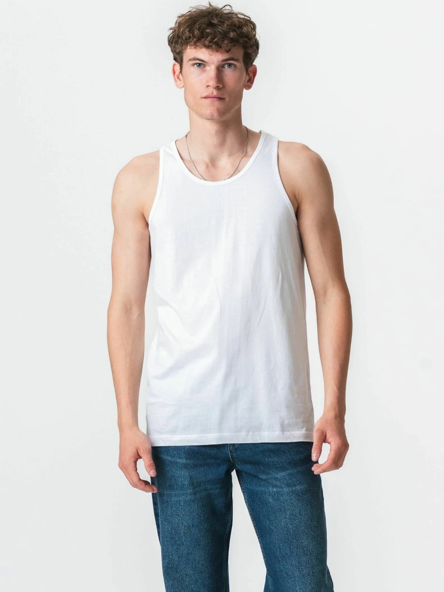 TeeShoppen Kurzarmhemd "TEESHOPPEN Top Basic Tanktop"