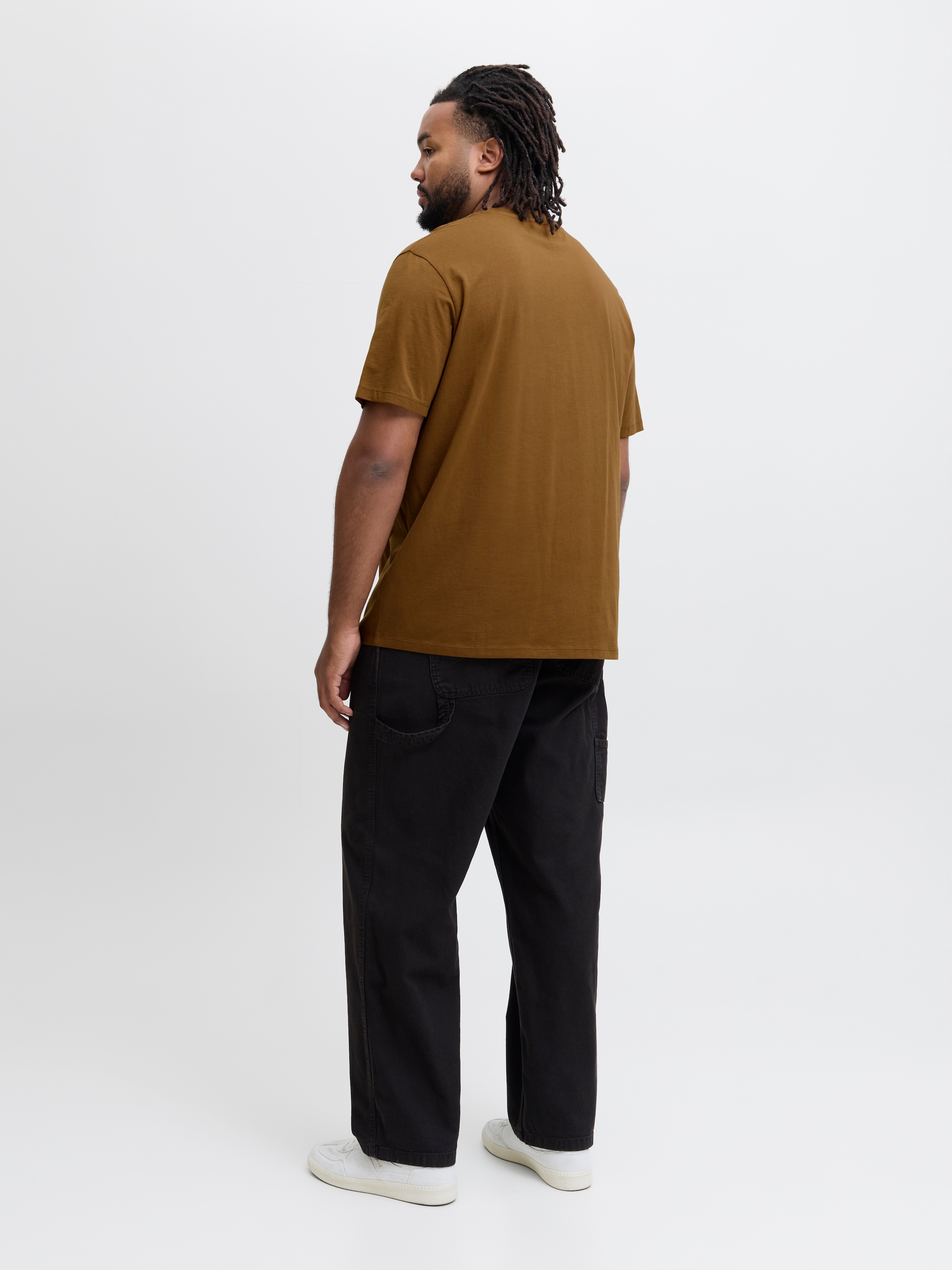 Jack & Jones PlusSize T-Shirt »JJEBRADLEY TEE SS NOOS PLS«, mit Rundhalsausschnitt
