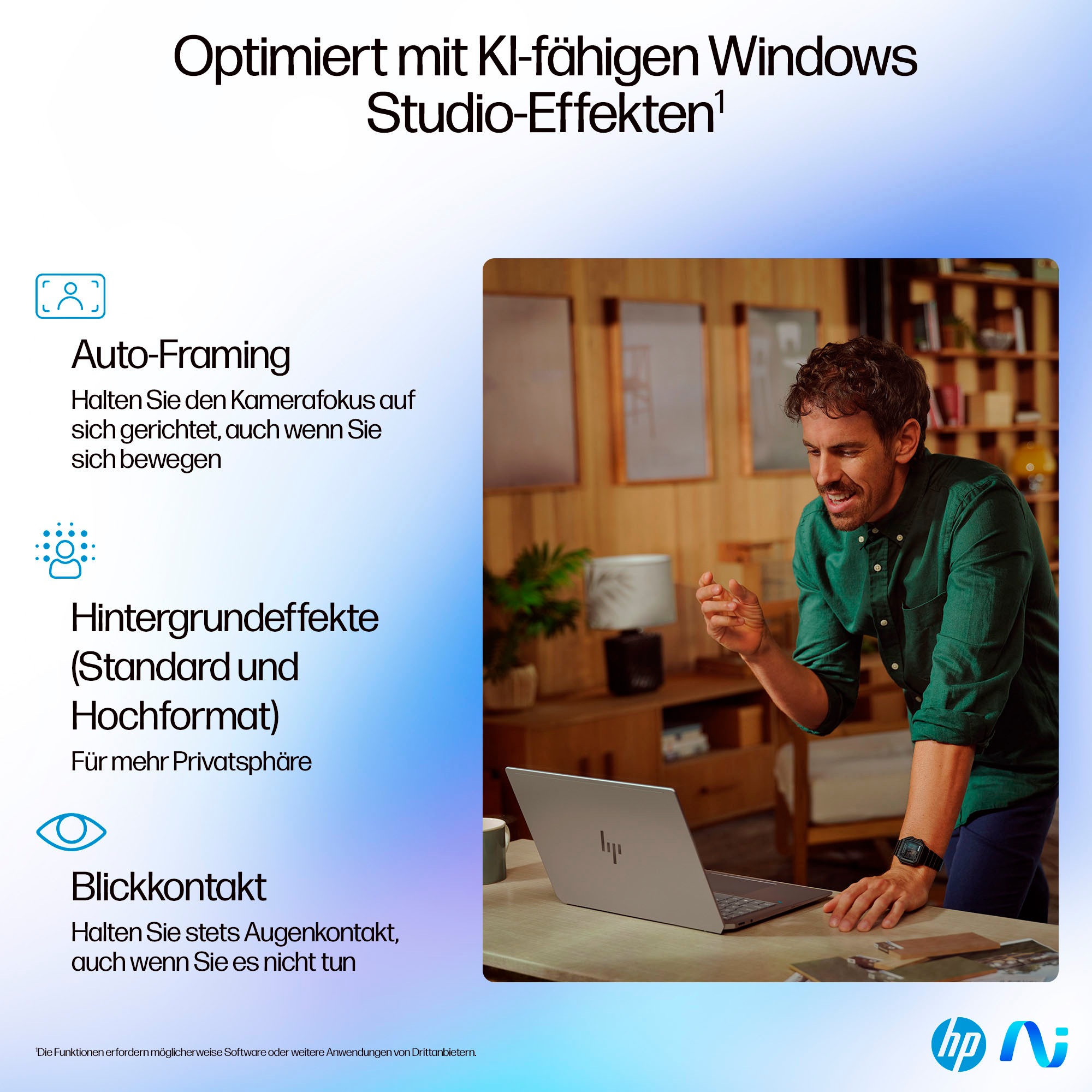 HP Convertible Notebook »OmniBook Ultra 14-fd0099ng«, 35,6 cm, / 14 Zoll, AMD, Ryzen™ AI 9, Radeon 890M, 2000 GB SSD