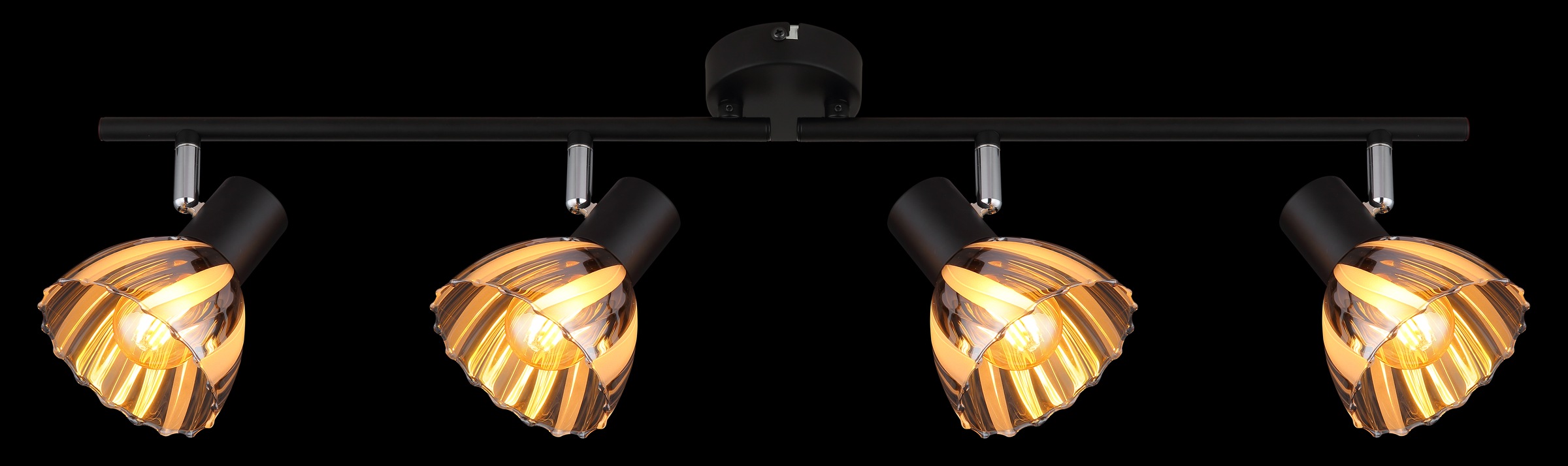 GLOBO LIGHTING Deckenstrahler »ZACHERY« E14 1 Stk. Spot Deckenspot Flur Schlafzimmer Wohnzimmer