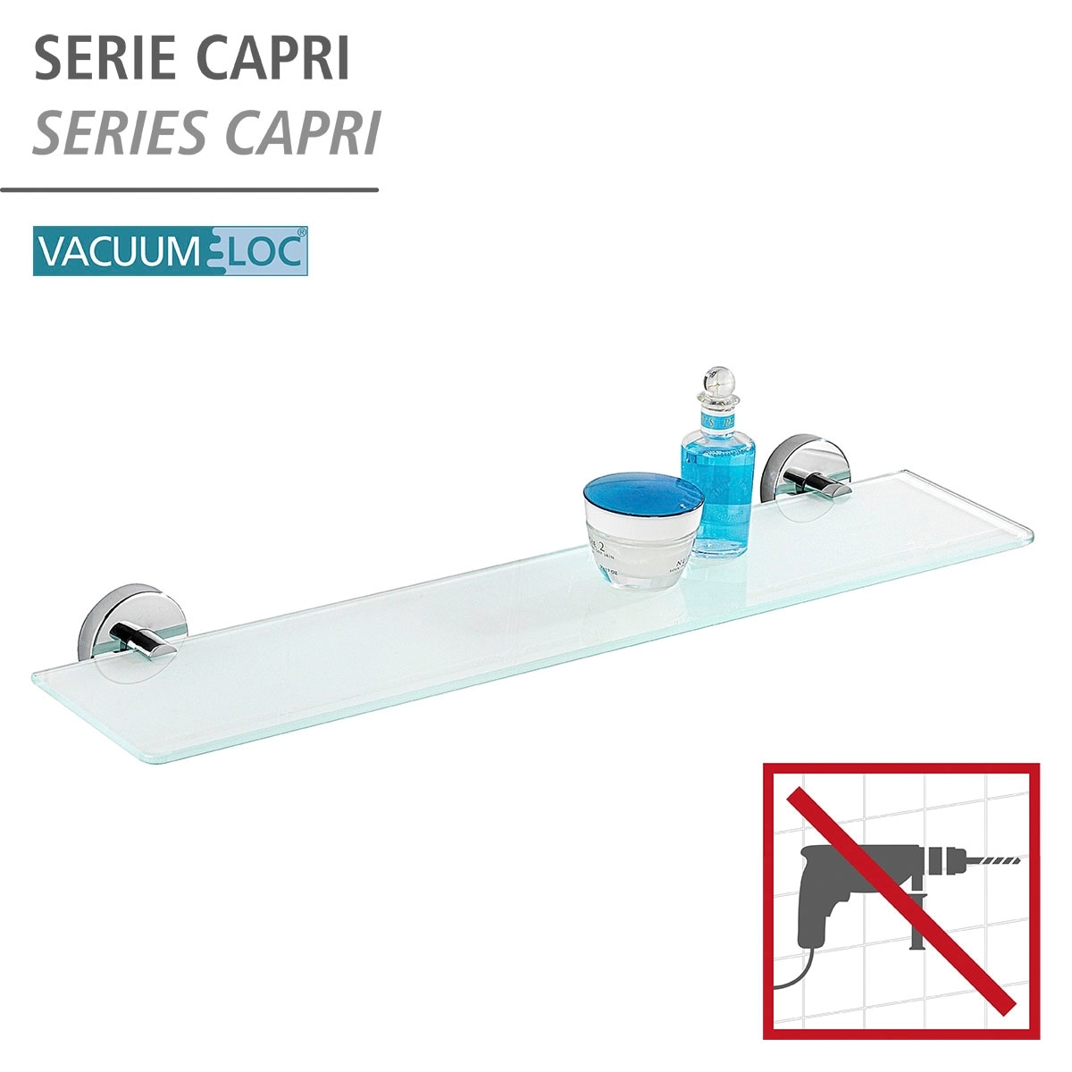 1 | »Capri«, WENKO BAUR Ablage Raten auf Ablageregal