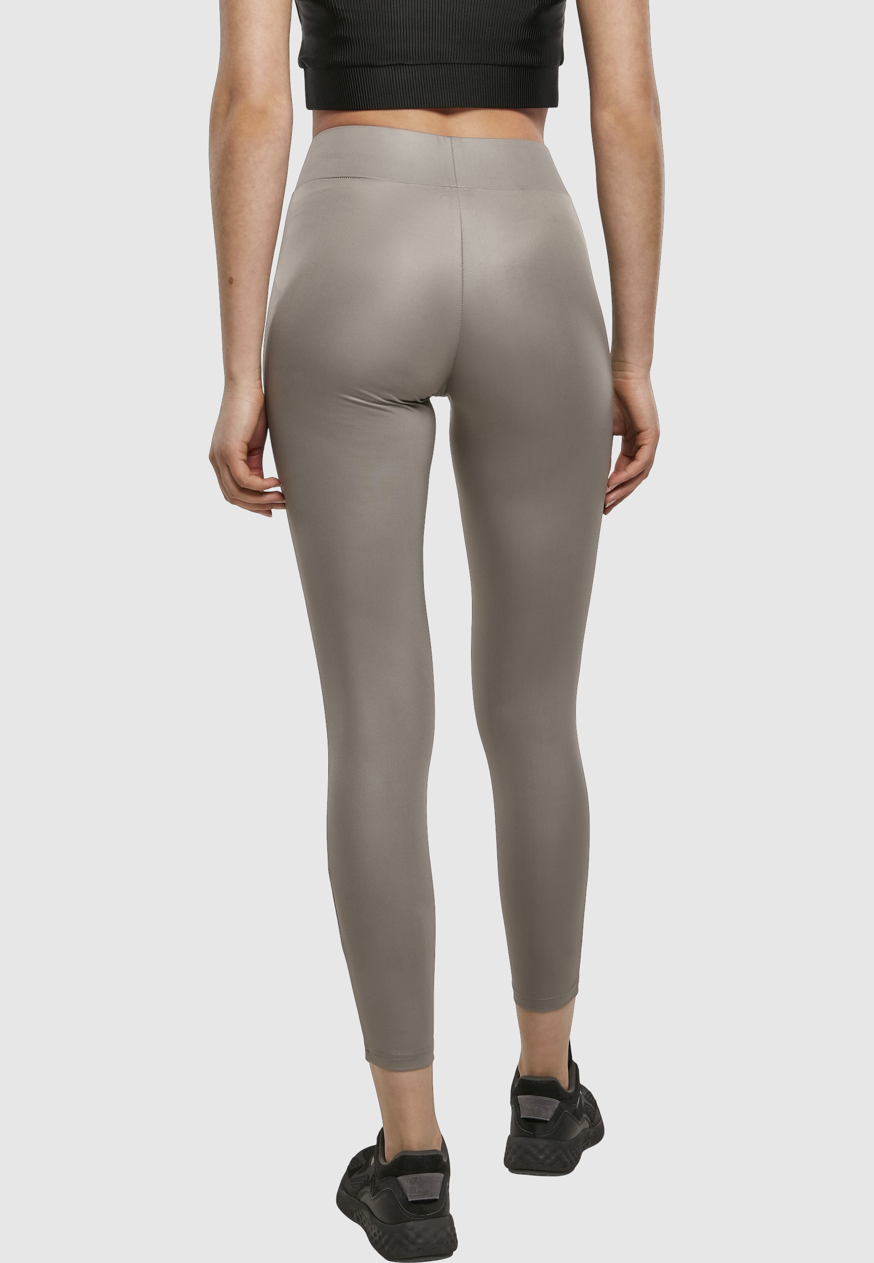 URBAN CLASSICS Leggings »Urban Classics Damen Ladies Synthetic Leather Leggings«