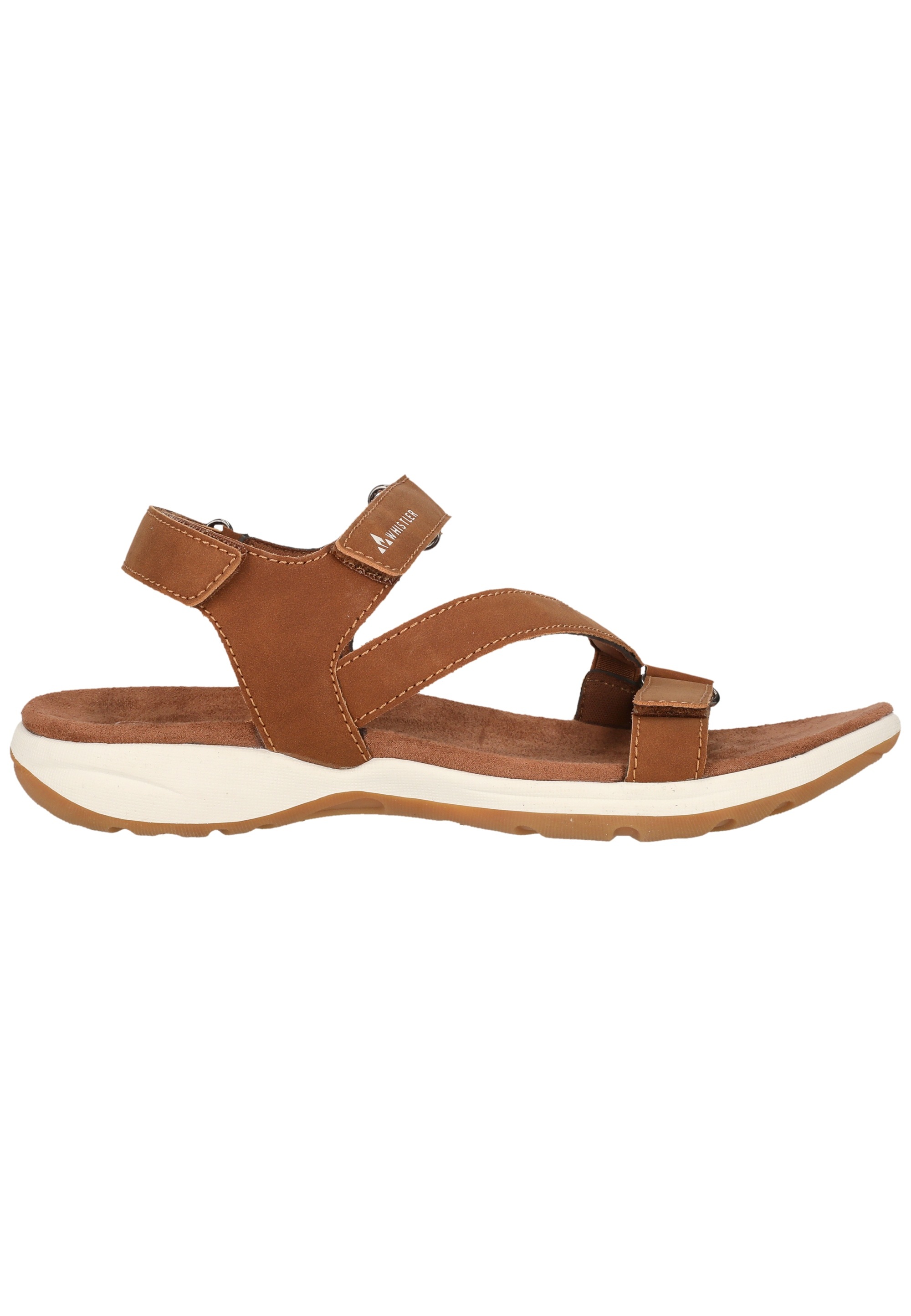 Badeschuh WHISTLER "Malena", Damen, Gr. 39, cognac, Polyurethane, Schuhe Badeschuh, mit einstellbaren Riemen und gepolstertem Absatz 2
