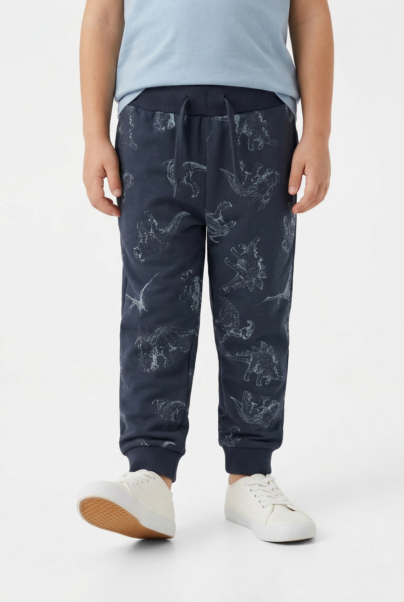 Name It Sweatpants "NMMVARON für Jungen mit Tunnelzug und Markenlabel" bedruckt, casual, normal, Baumwolle, ohne Kragen