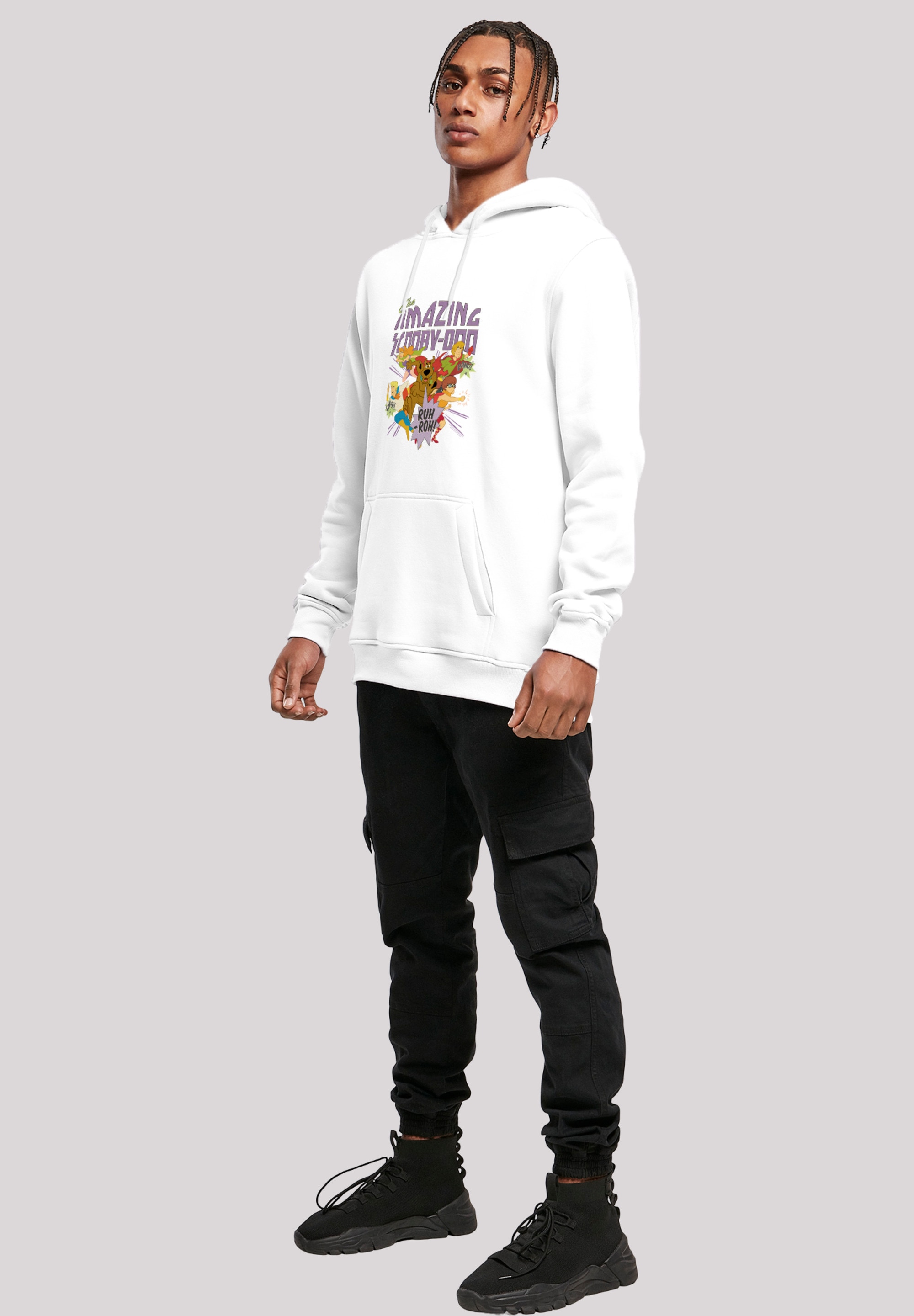 F4NT4STIC Kapuzenpullover »Hoodie 'Scooby Doo The Amazing Scooby'«, Herren,Premium Merch,Slim-Fit,Kapuzenpullover,Bedruckt