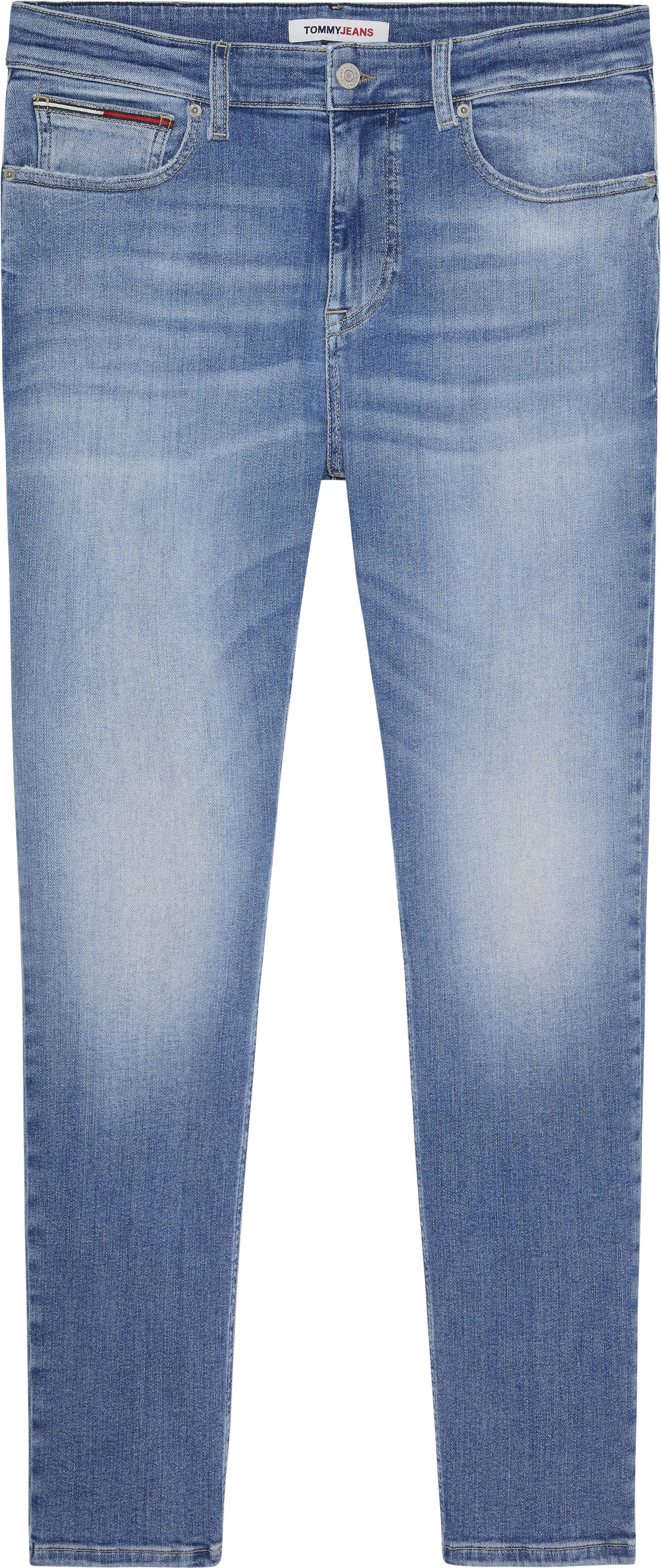 tommy jeans -  Skinny-fit-Jeans, mit Markenlabel