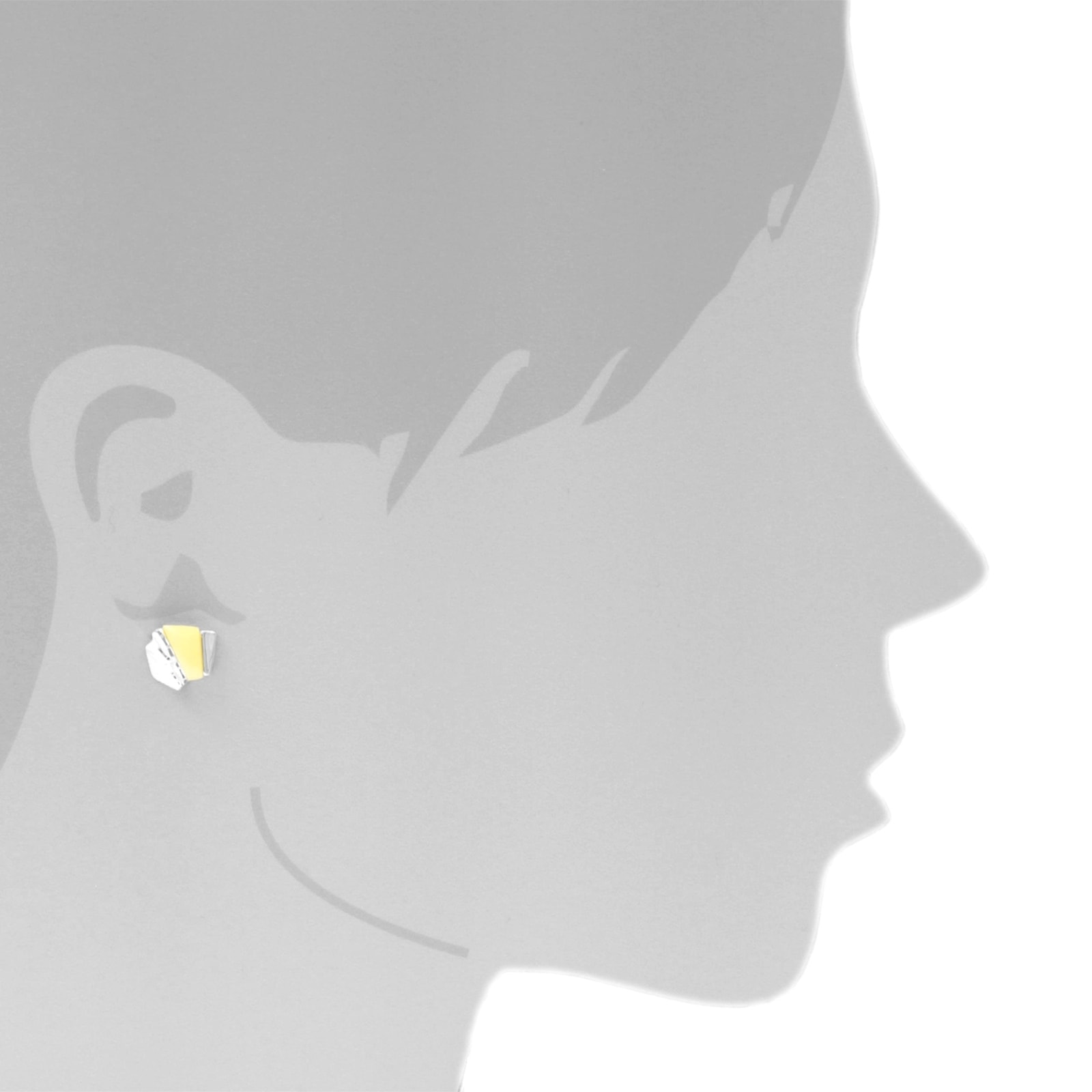 OSTSEE-SCHMUCK Paar Ohrstecker »- Mette - Silber 925/000 - Bernstein«