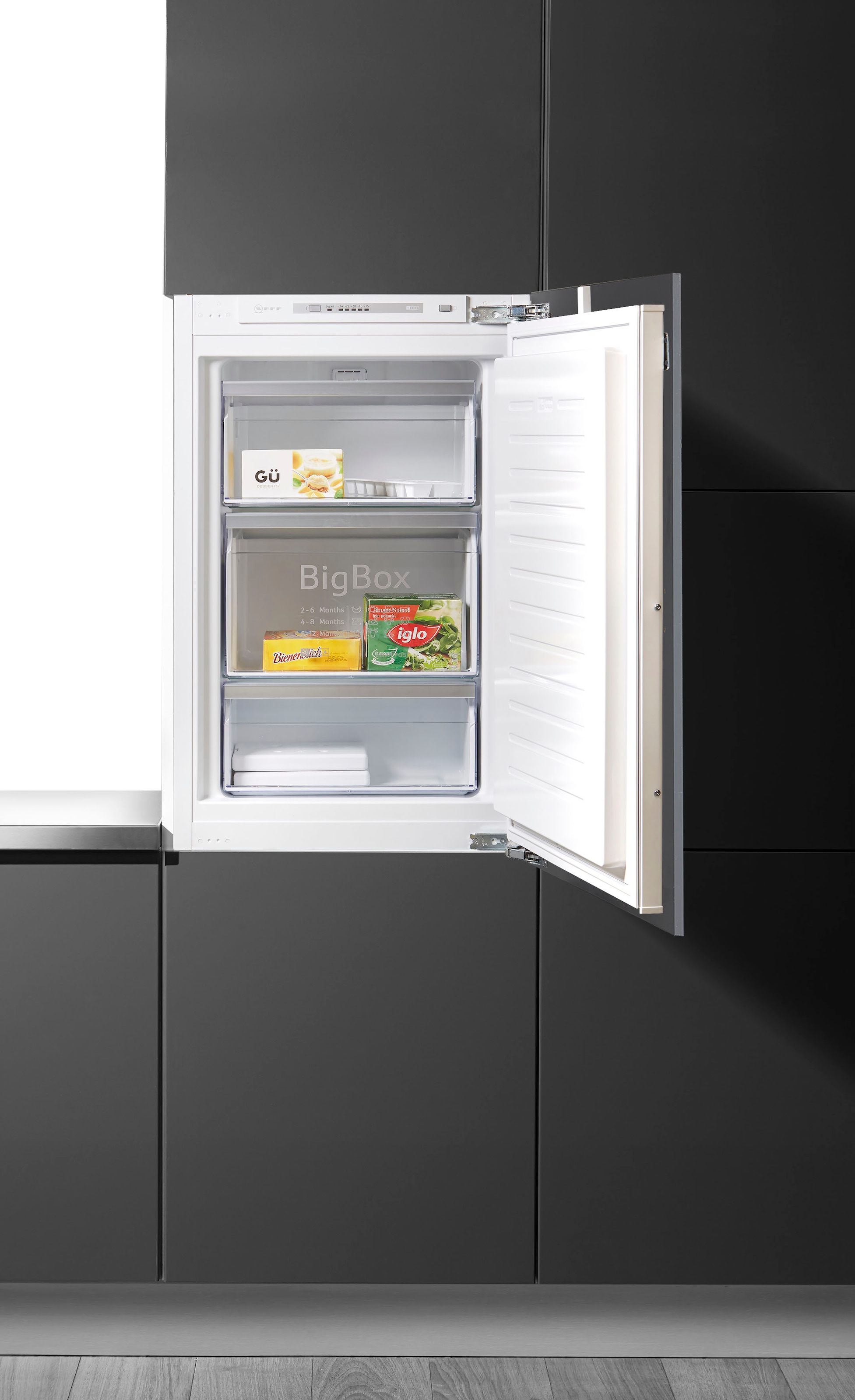 NEFF Einbaugefrierschrank N 50 "GI1216DE0", 87,4 cm hoch, 55,8 cm breit