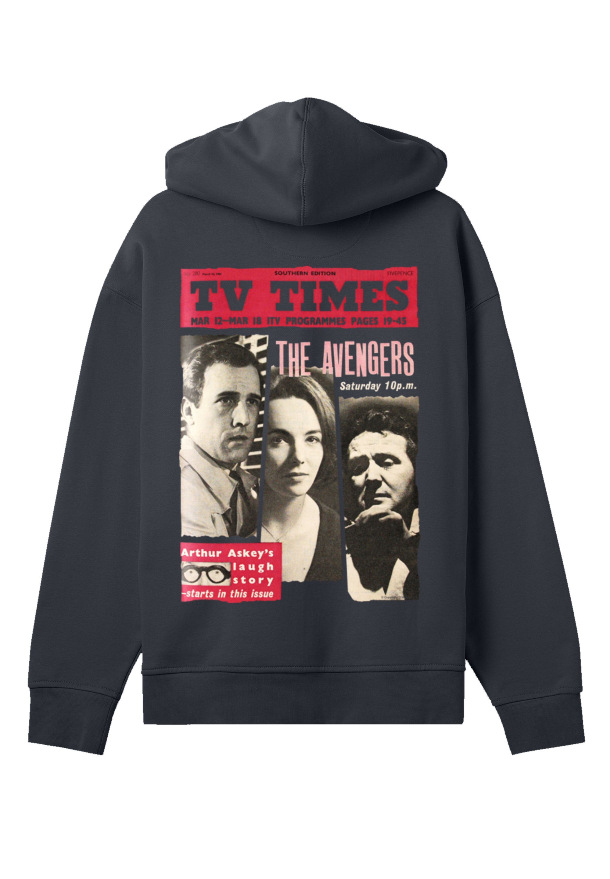 F4NT4STIC »TV Times The Avengers 1961 Cover« Premium Qualität