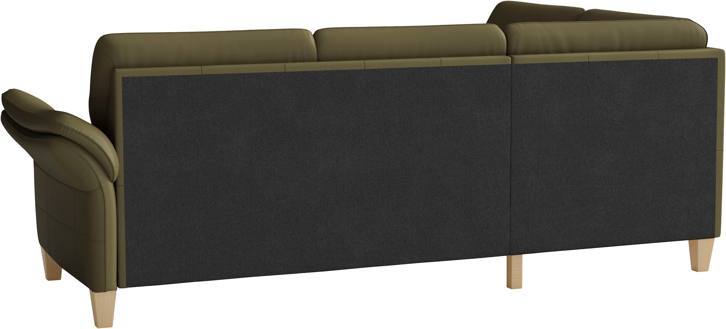 sit&more Ecksofa »Pamela L-Form, Leder, B: 218 cm« optional Armteilverstellung, Bettfunktion & Bettkasten