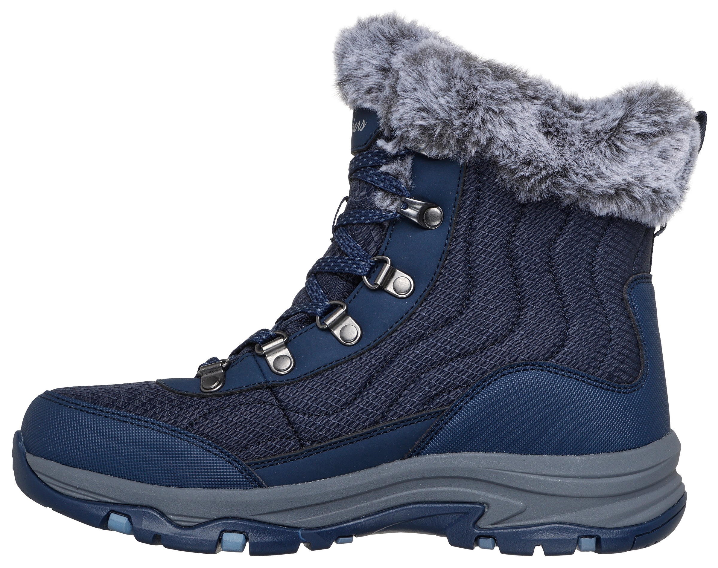 Skechers Winterboots »TREGO-STORMIE«, Snowboots, Schnürstiefel mit rutschhemmender Laufsohle