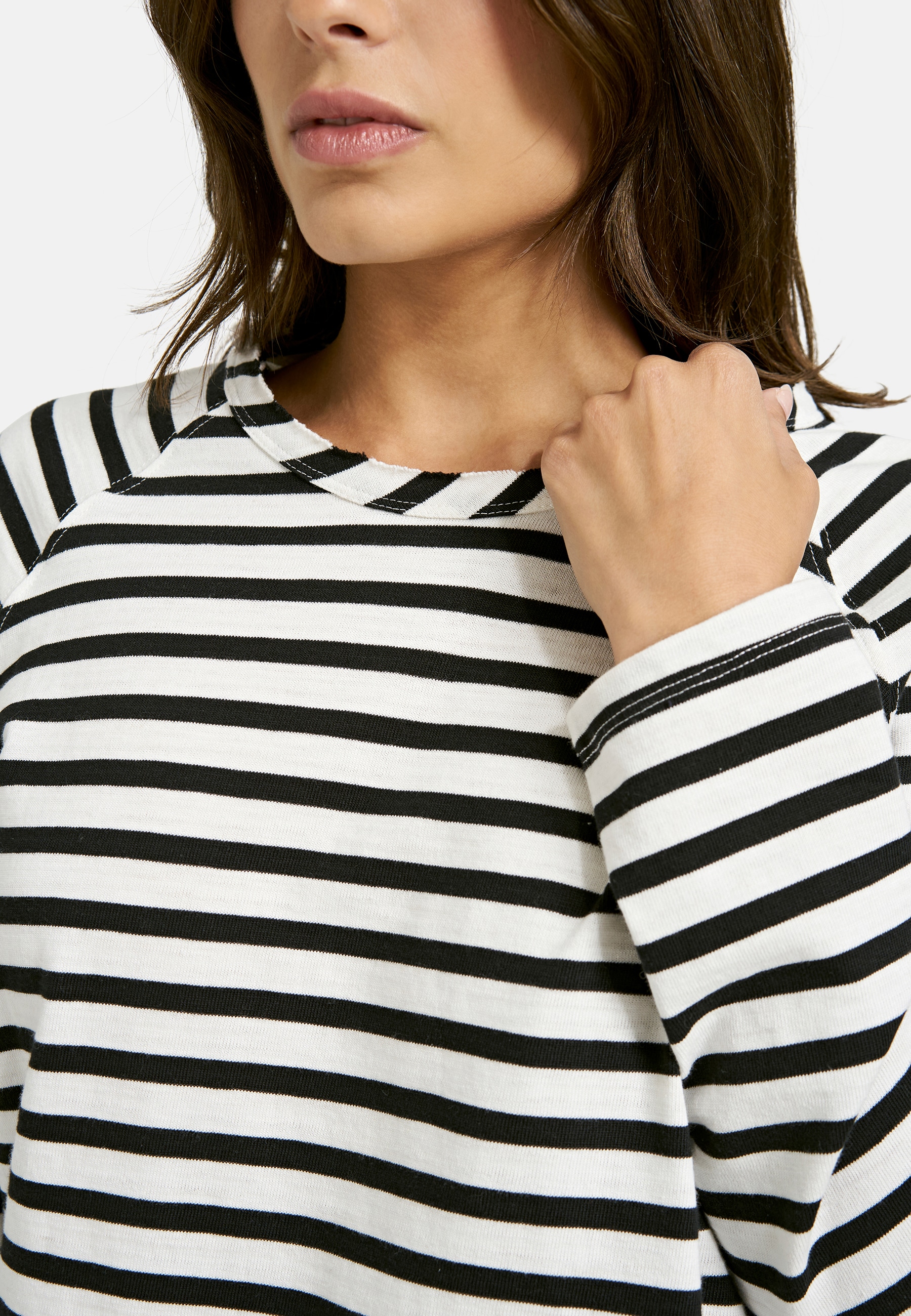 Smith & Soul Langarmshirt aus Baumwolle, Rundhals