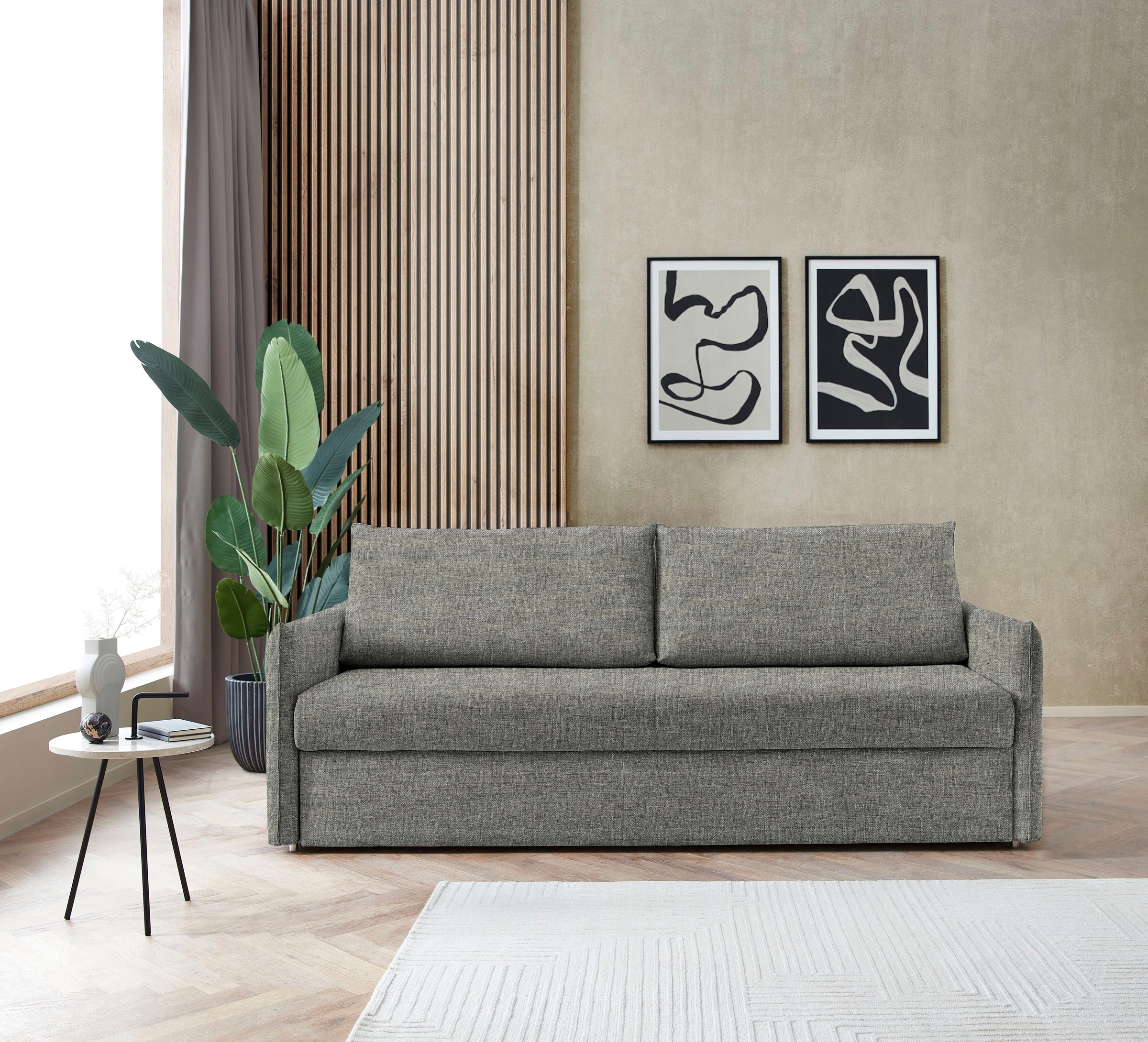 Bali Schlafsofa »Pisa«, mit 3 Matratzenarten, Lattenrost, stabiles Untergestell