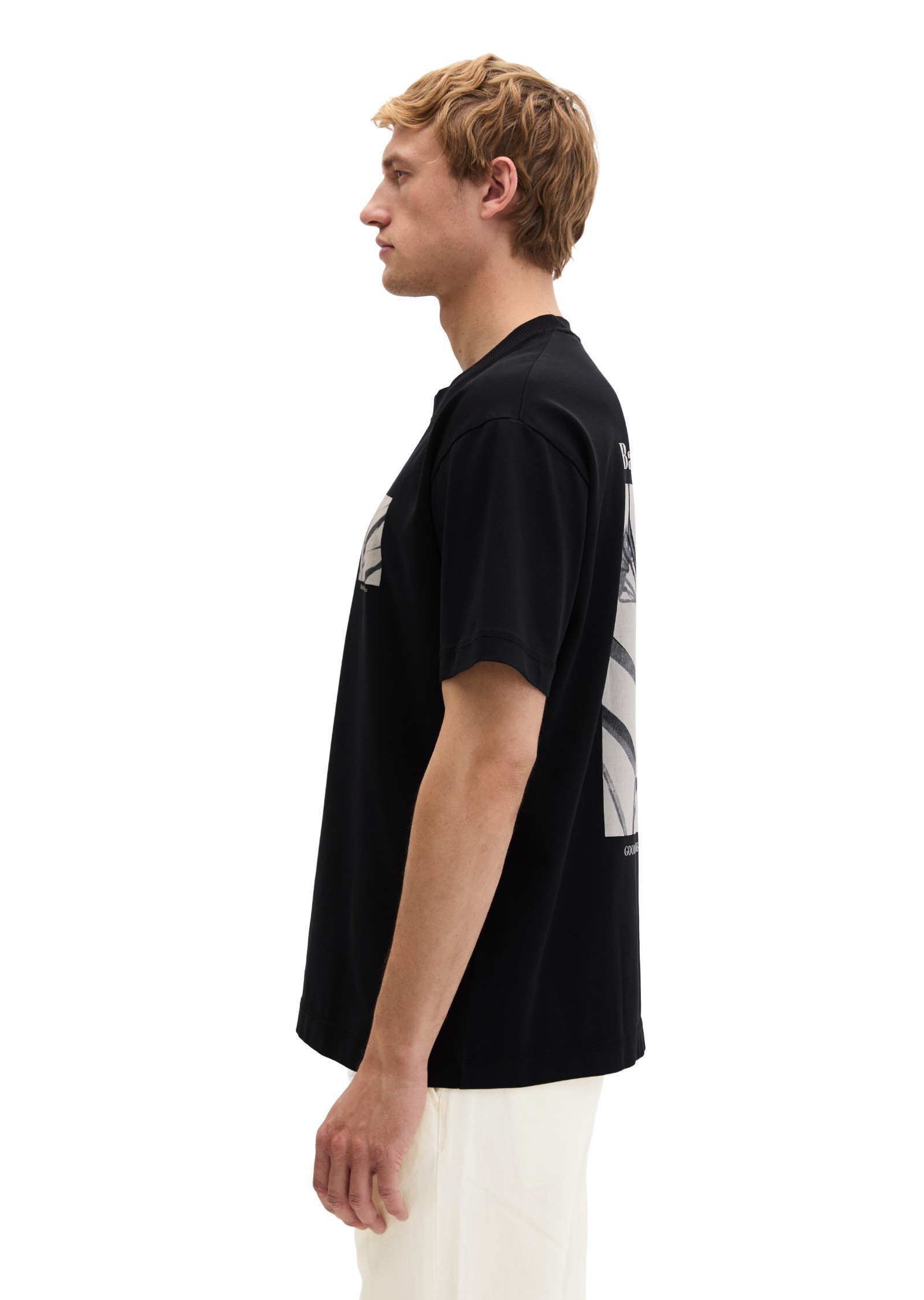 Marc O'Polo T-Shirt »mit saisonalem Rückenprint«