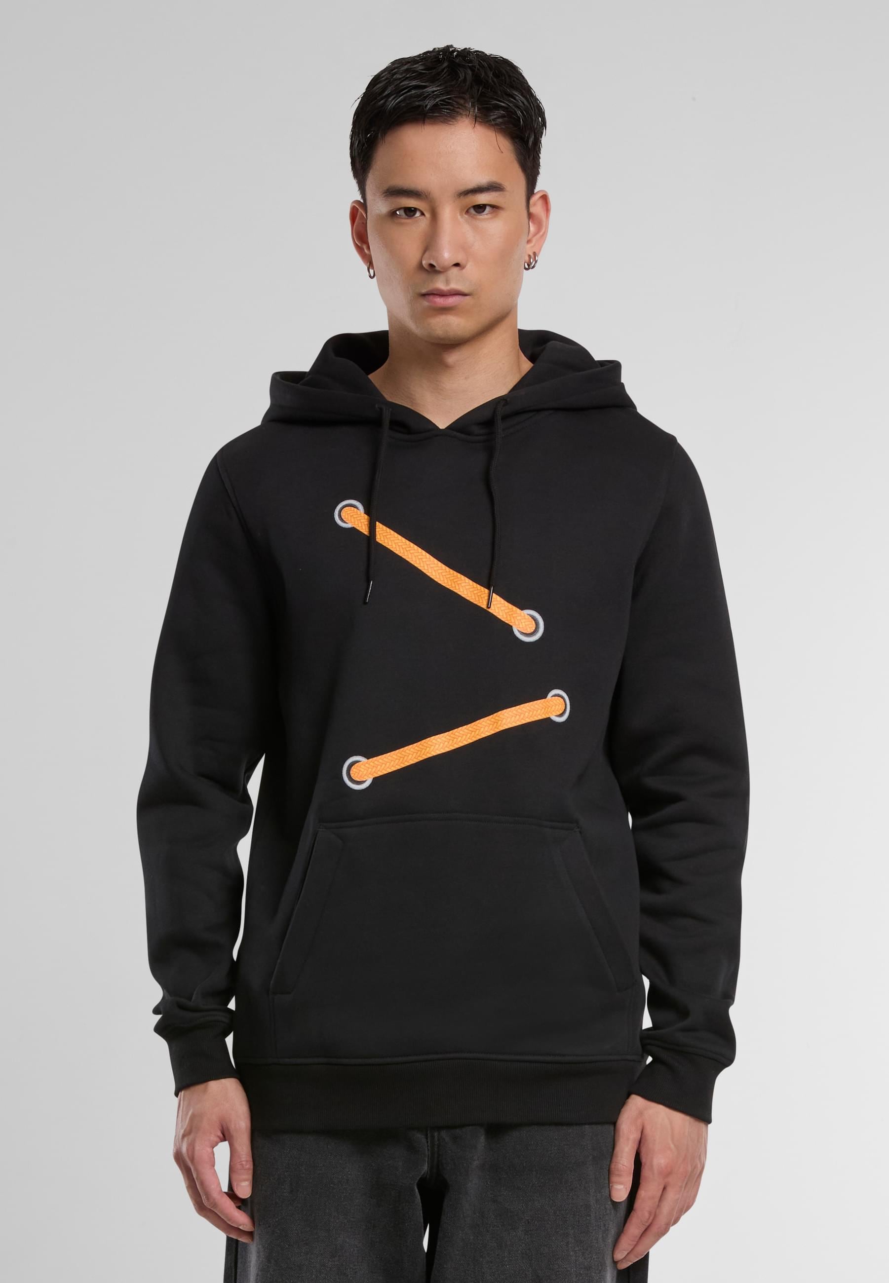 MisterTee Kapuzensweatshirt »MisterTee Herren Laces Hoody«, (1 tlg.)