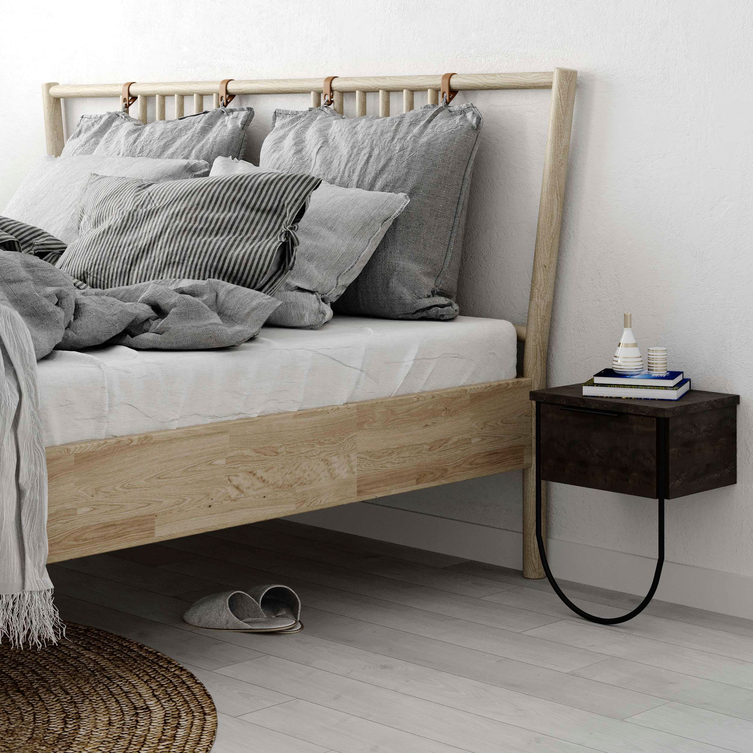 Decortie Nachttisch "NORFOLK NACHTTISCH" Packung, 1 Stk. tlg. Leichte Monta günstig online kaufen