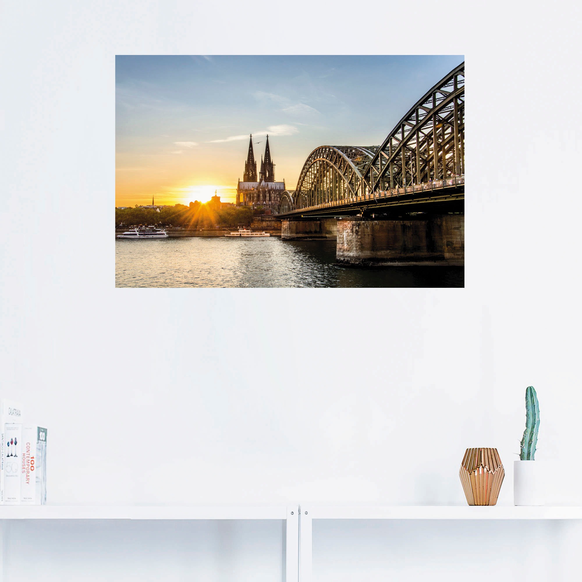 Artland Wandbild »Kölner Dom«, Deutschland, (1 St.), als Poster, Wandaufkleber in verschied. Größen