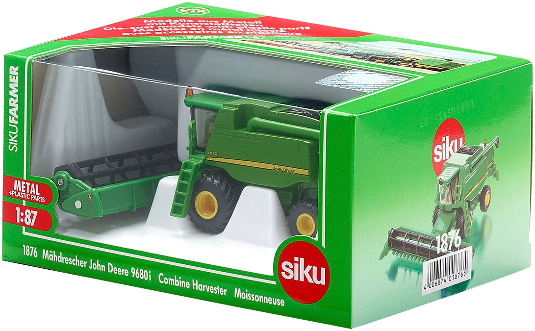 Siku Spielzeug-Mähdrescher »SIKU Farmer, John Deere T670i Mähdrescher (1876)«