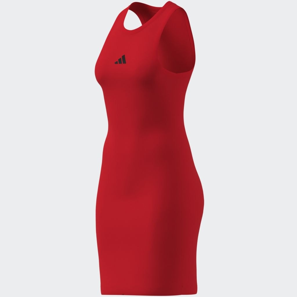 adidas Sportswear Shirtkleid »W FI SL DRESS«, (1 tlg.)