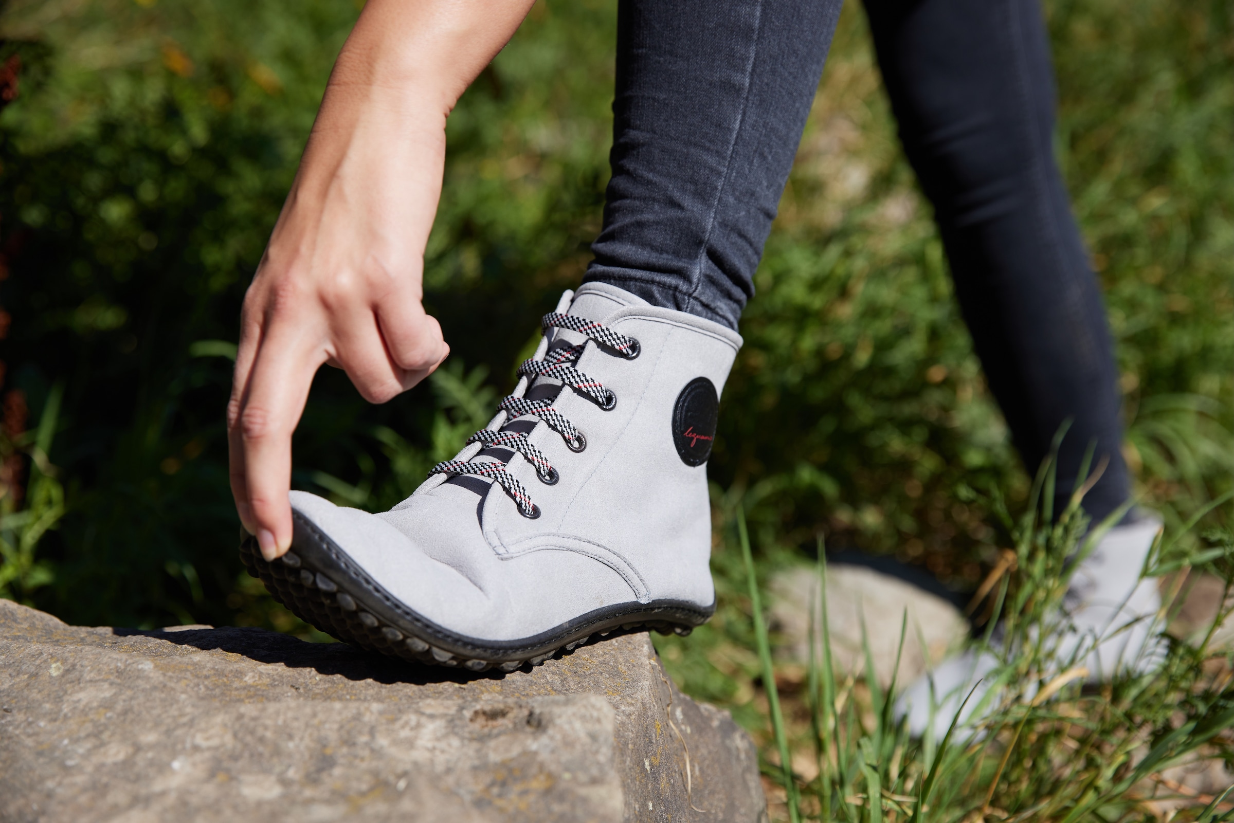 Leguano Barfußschuh »CHESTER LIGHT«, Bequemschuh, Komfortschuh, Flats, Schnürboots, Made in Germany