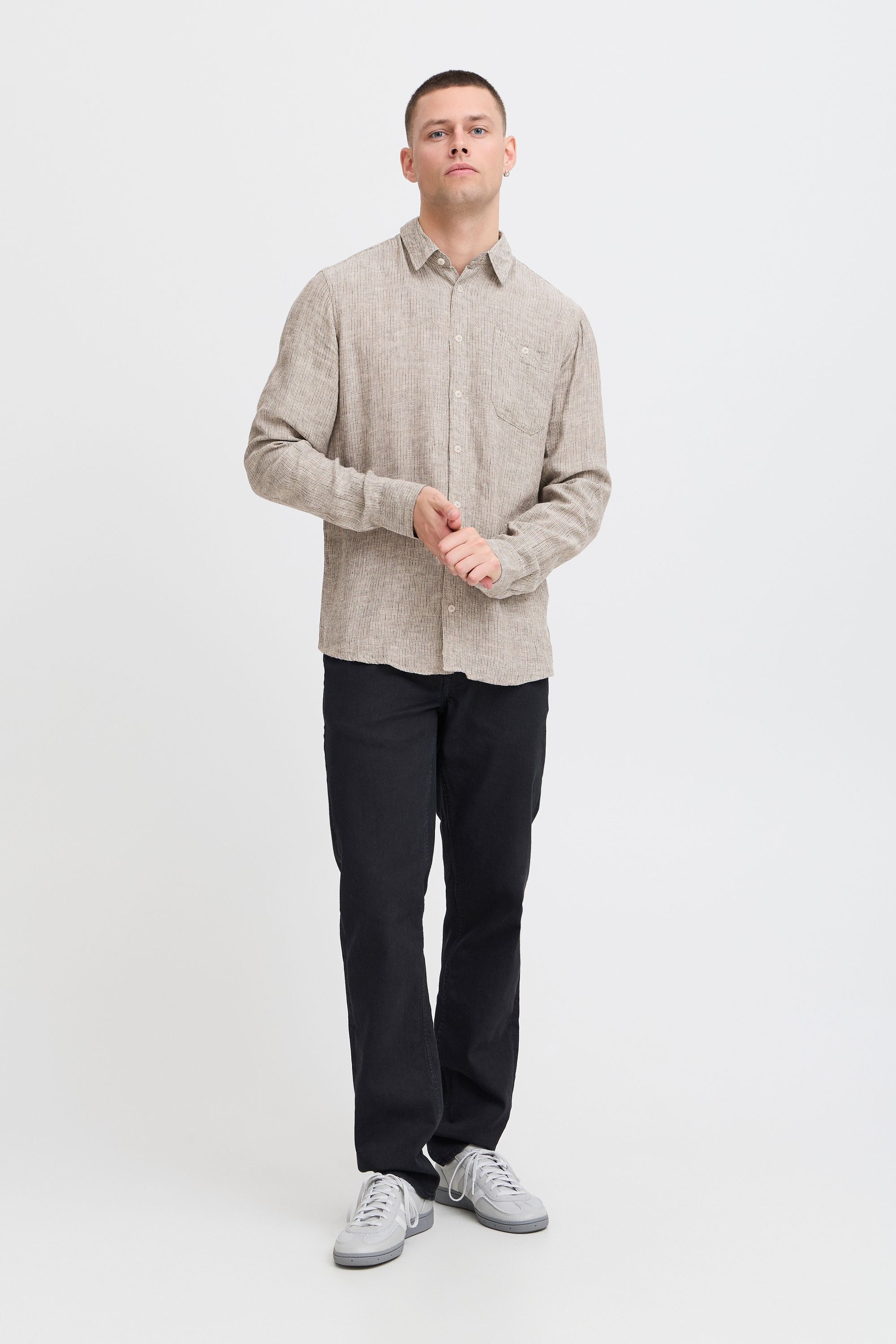 Blend Langarmhemd »Langarmhemd BHBobby Shirt stripe«