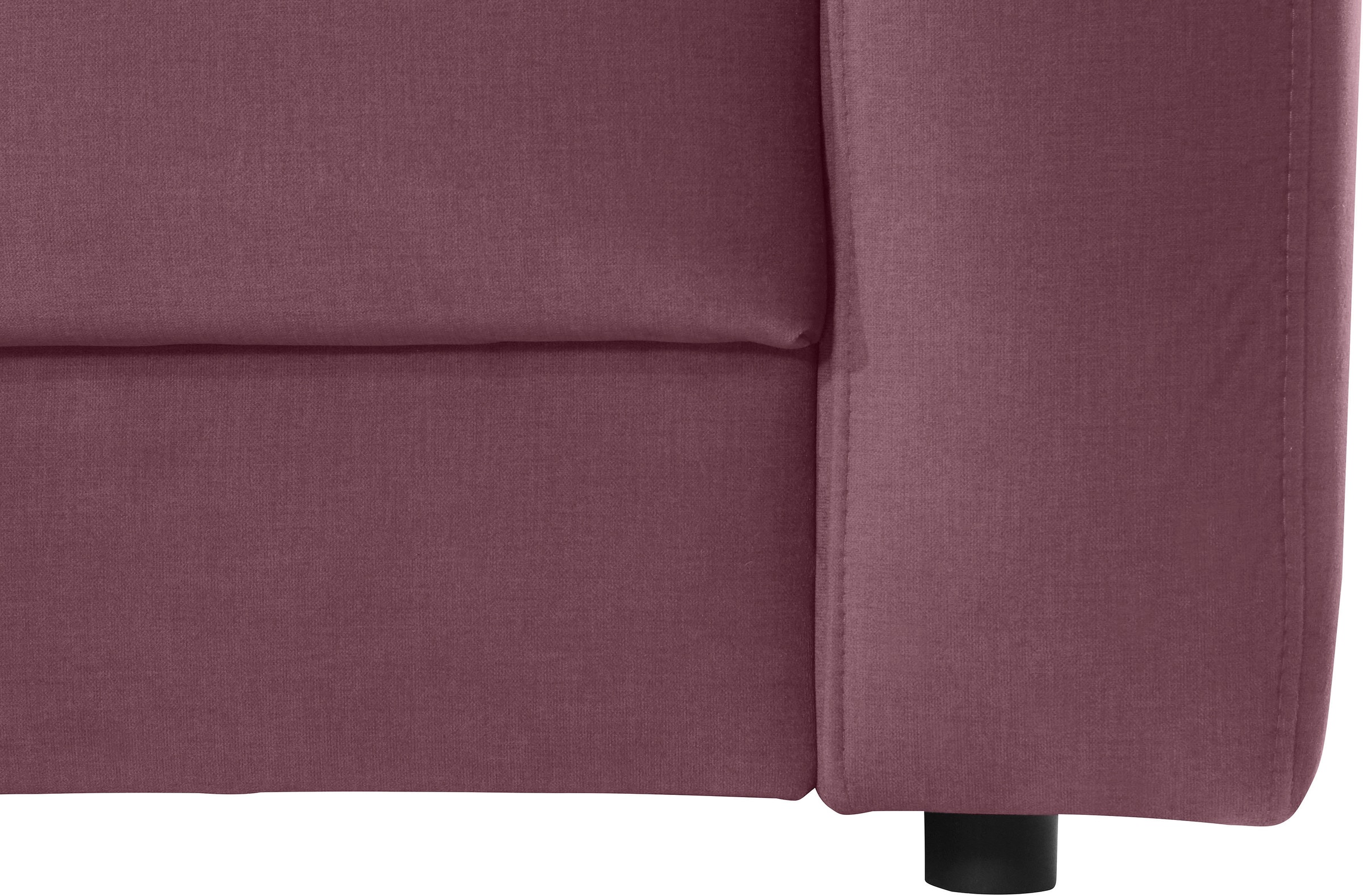 Places of Style Wohnlandschaft »Bloomfield, U-Form«, mit extra tiefer Sitzfläche, wahlweise mit Sitztiefenverstellung