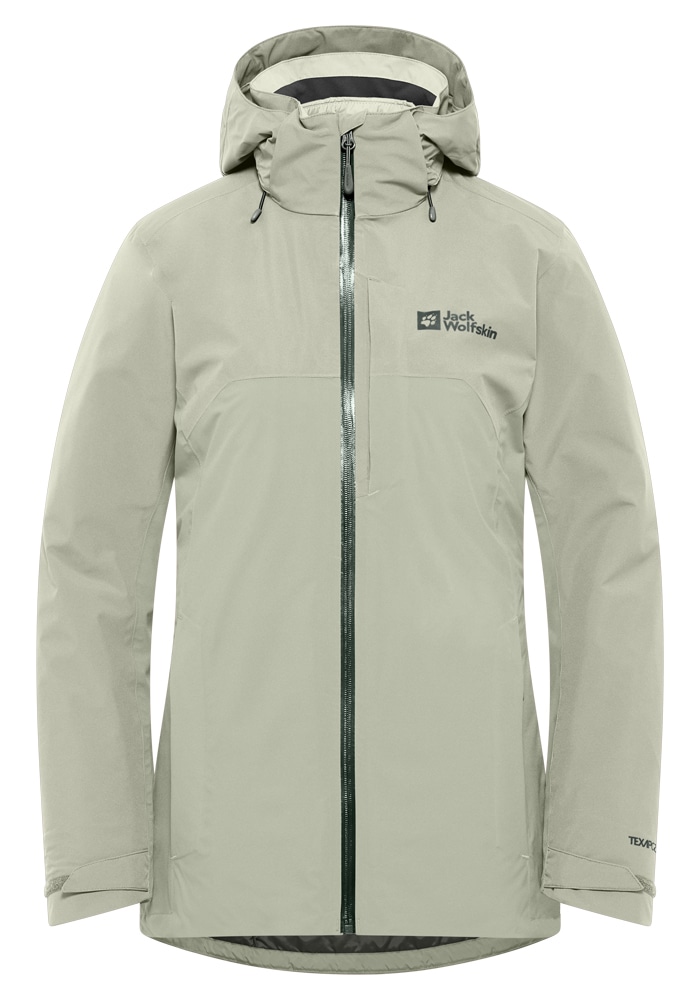 Jack Wolfskin 3-in-1-Funktionsjacke »HUNBERG 3IN1 JKT W«, mit Kapuze