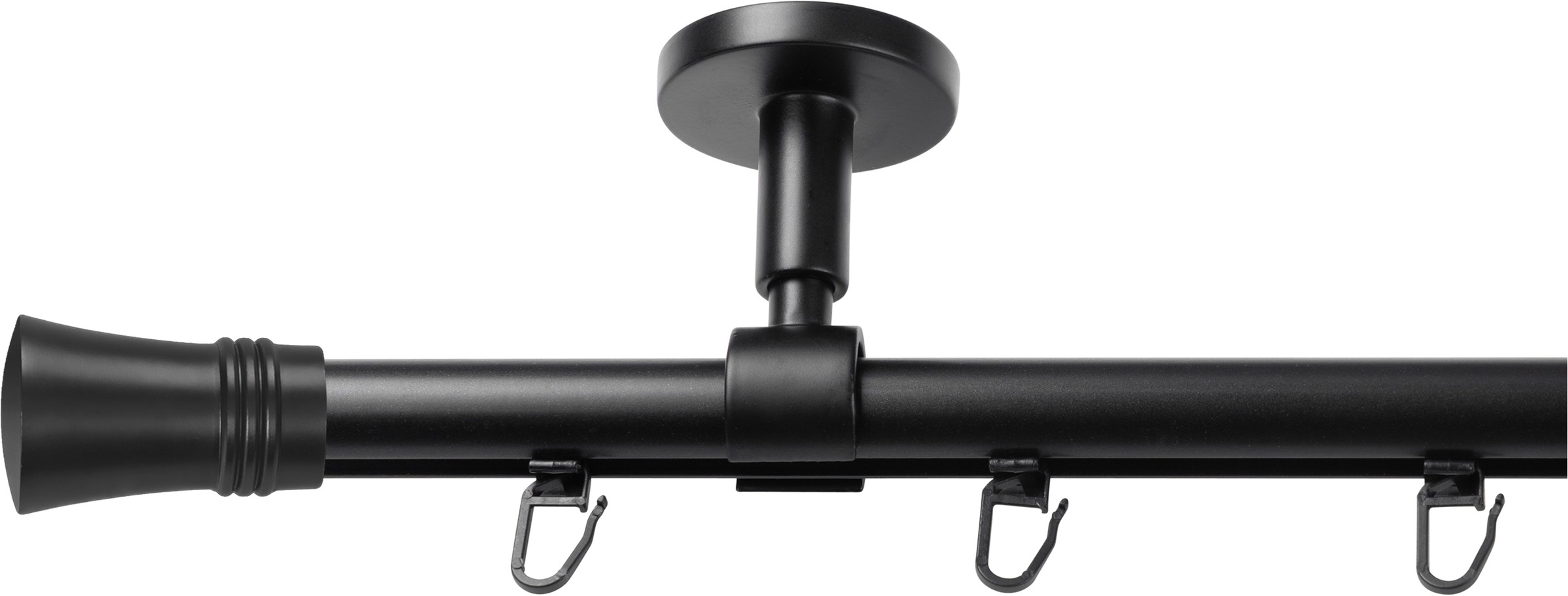 SN DECO GROUP Gardinenstange »Gardinenstange Innenlauf Lyon Ø 19 mm, 1-läufig, Fixmaß« Ø 19 mm Fixmaß;kürzbar