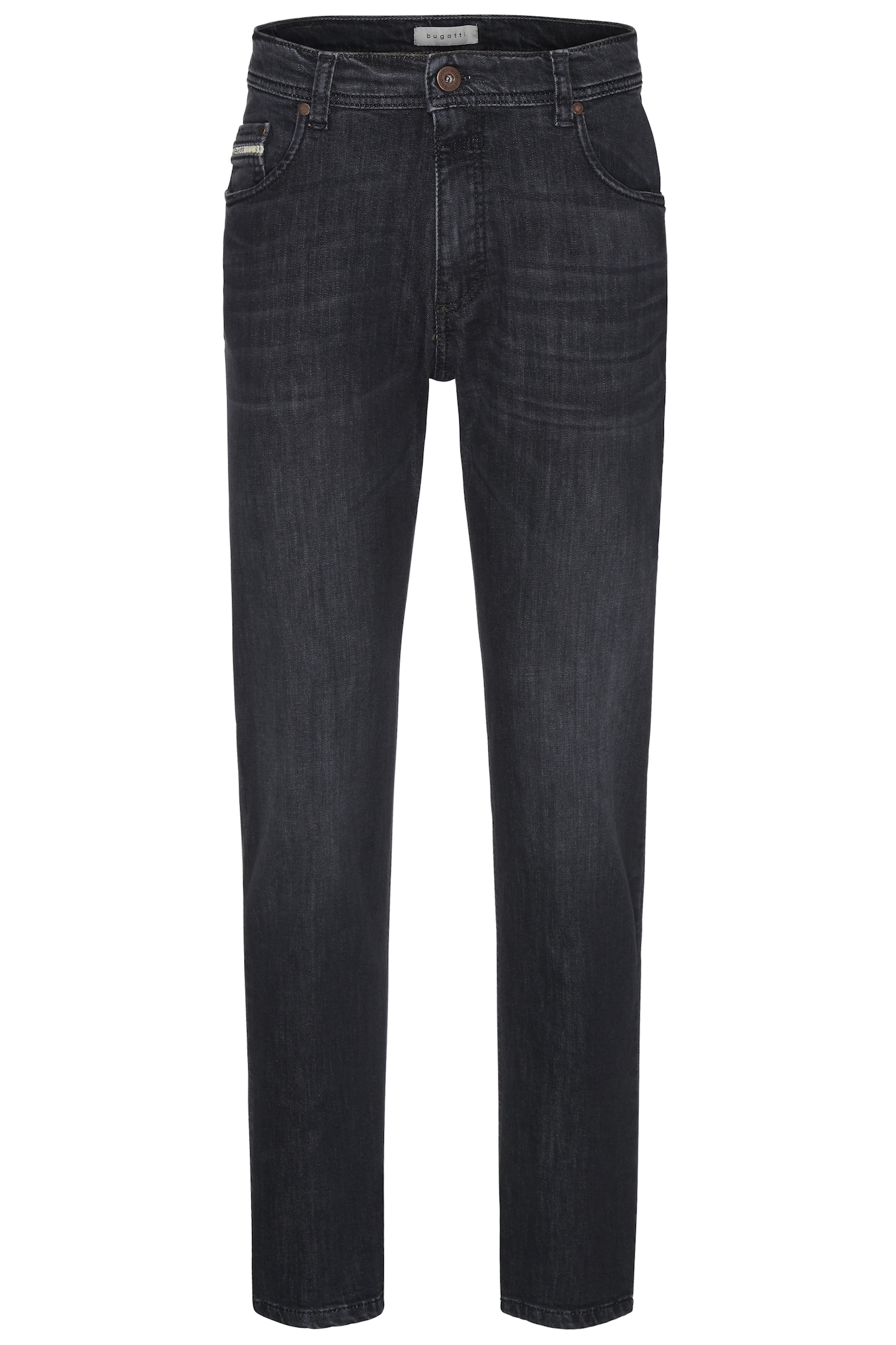 bugatti 5-Pocket-Jeans, mit einem leichten Used-Look