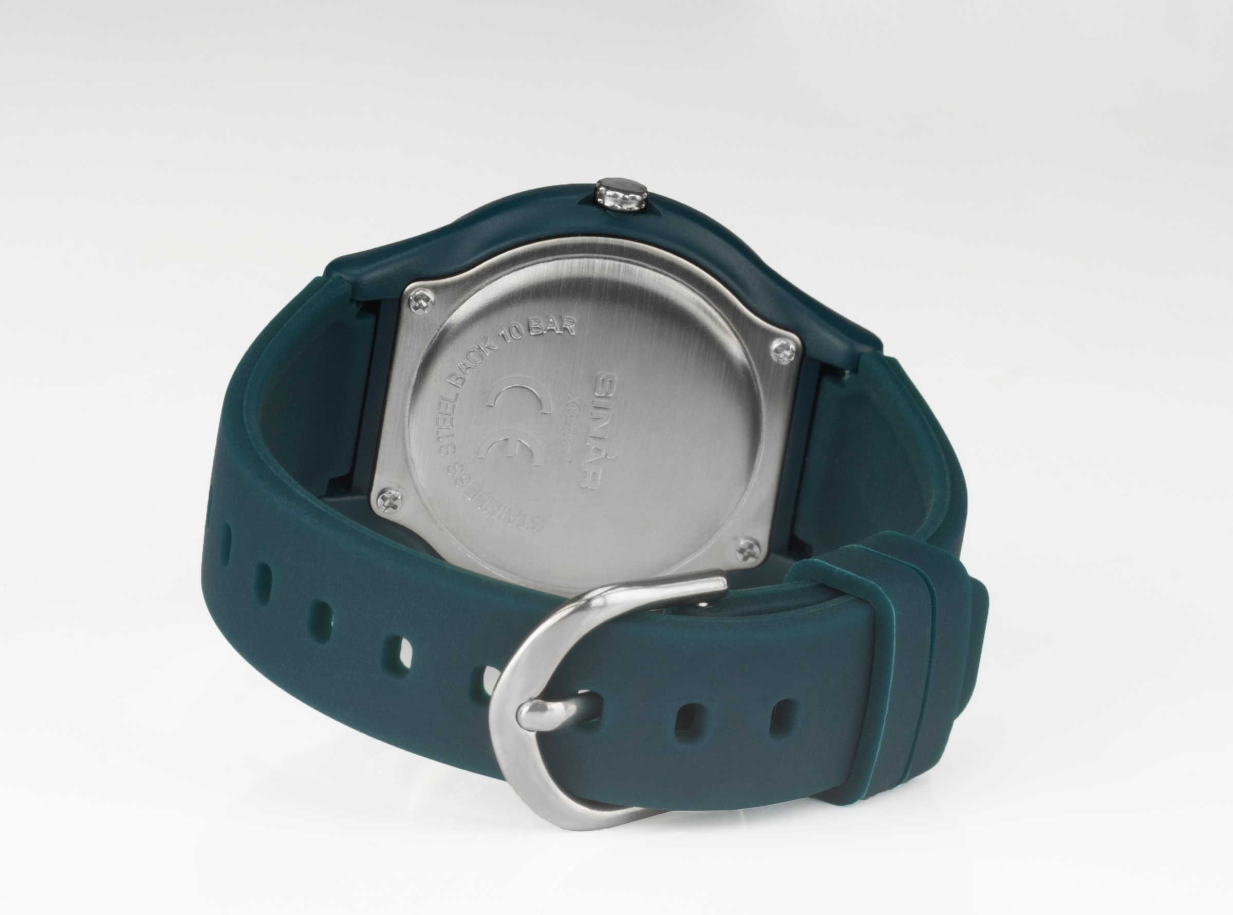 SINAR Quarzuhr, Armbanduhr, Damenuhr,Jugendliche, Silikonarmband, bis 10 bar wasserd.
