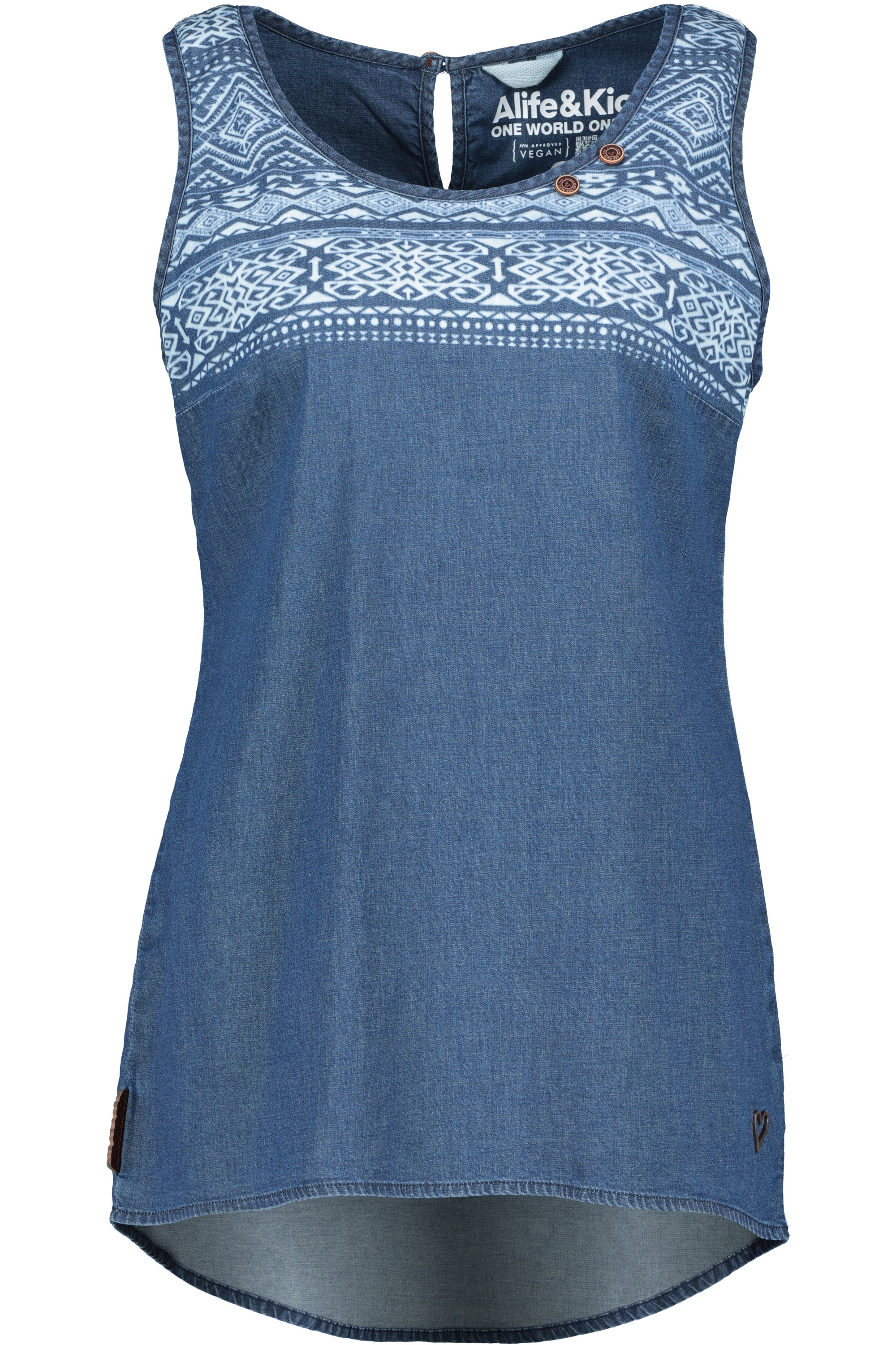 Alife & Kickin Jeansbluse »Damen CarliAK DNM B«