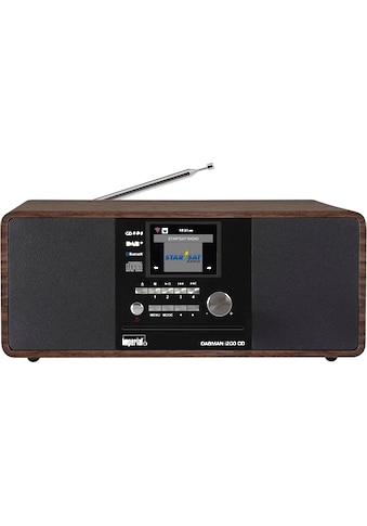 Digitalradio (DAB+) »DABMAN i200 CD«, (Bluetooth-WLAN-LAN (Ethernet) Digitalradio...