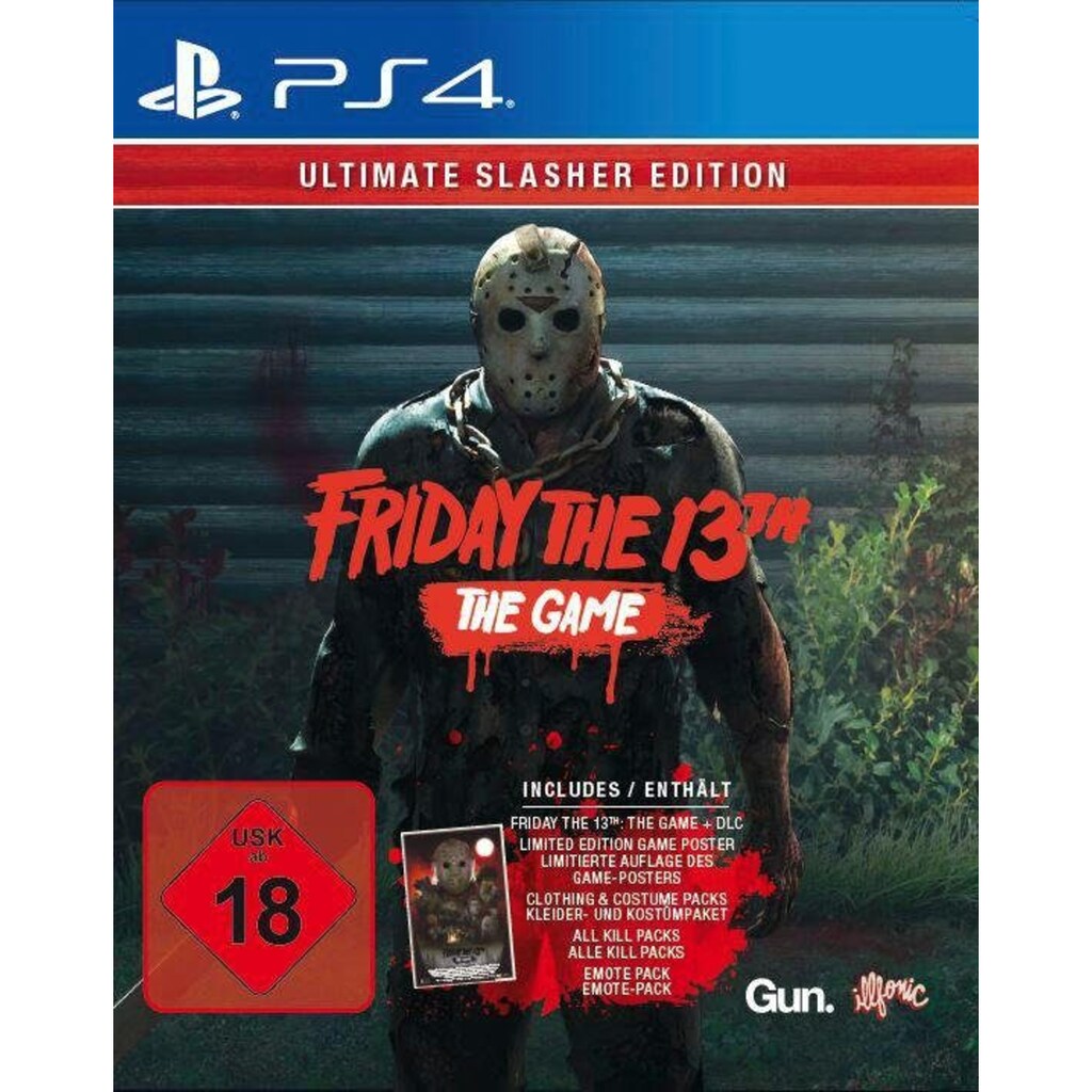 Spielesoftware »Friday the 13th - Ultimate Slasher Edition«, PlayStation 4