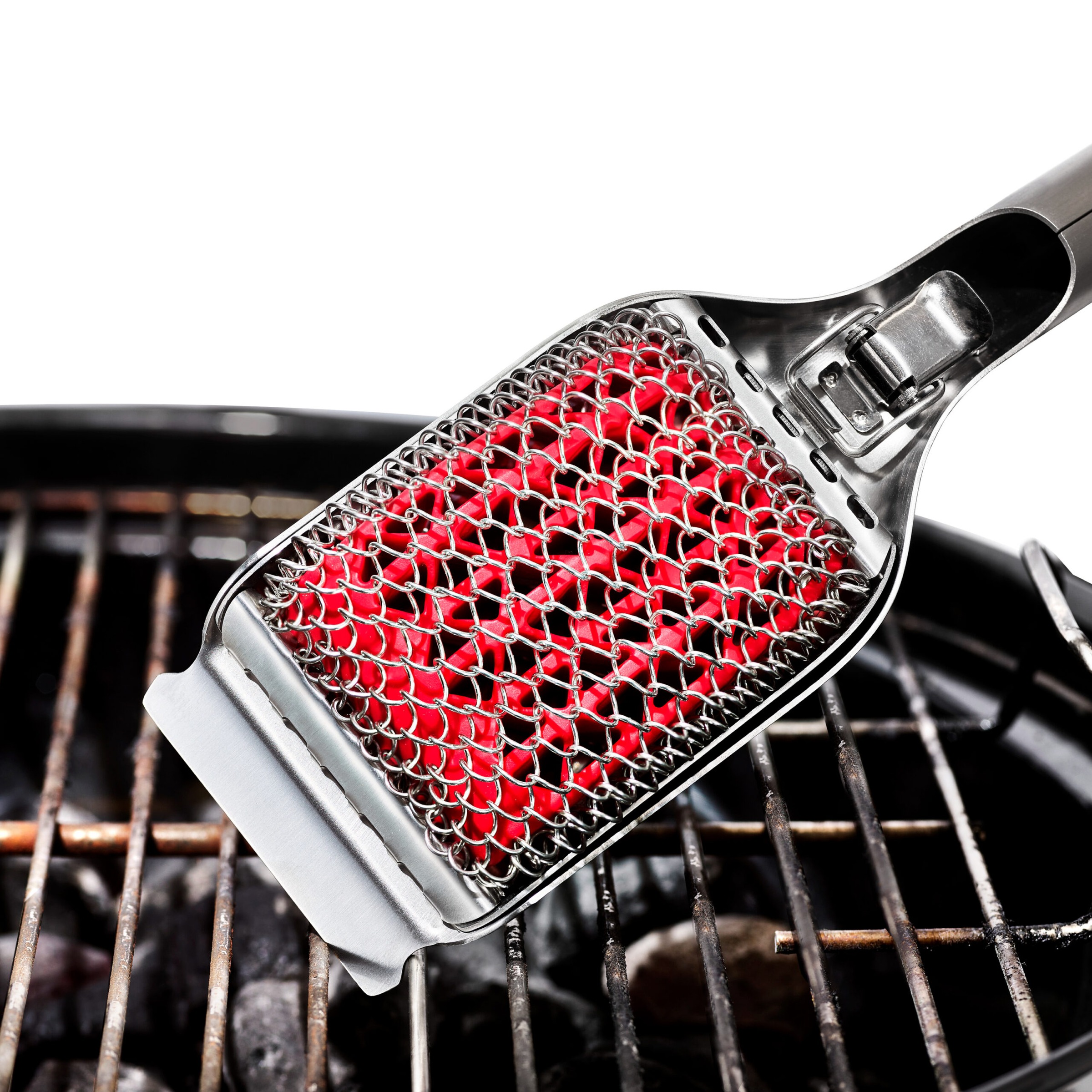 OXO Good Grips Grillbürste "Hot Clean" aus Edelstahl langlebige Edelstahlsp günstig online kaufen