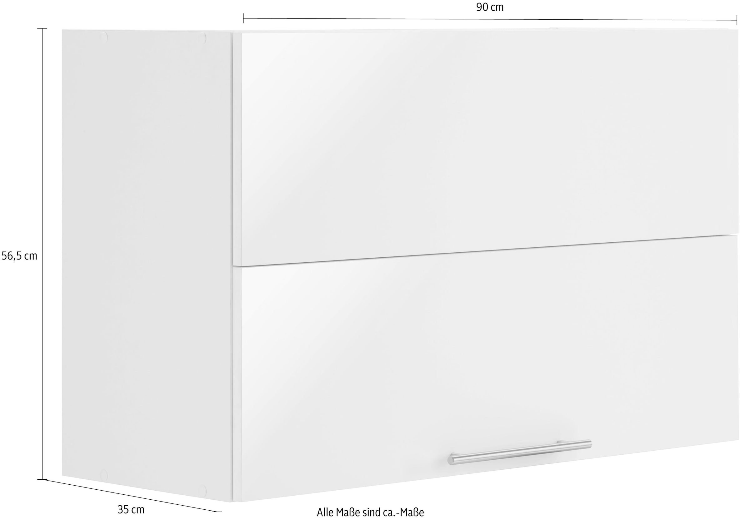wiho Küchen Faltlifthängeschrank »Cali«, Breite 90 cm