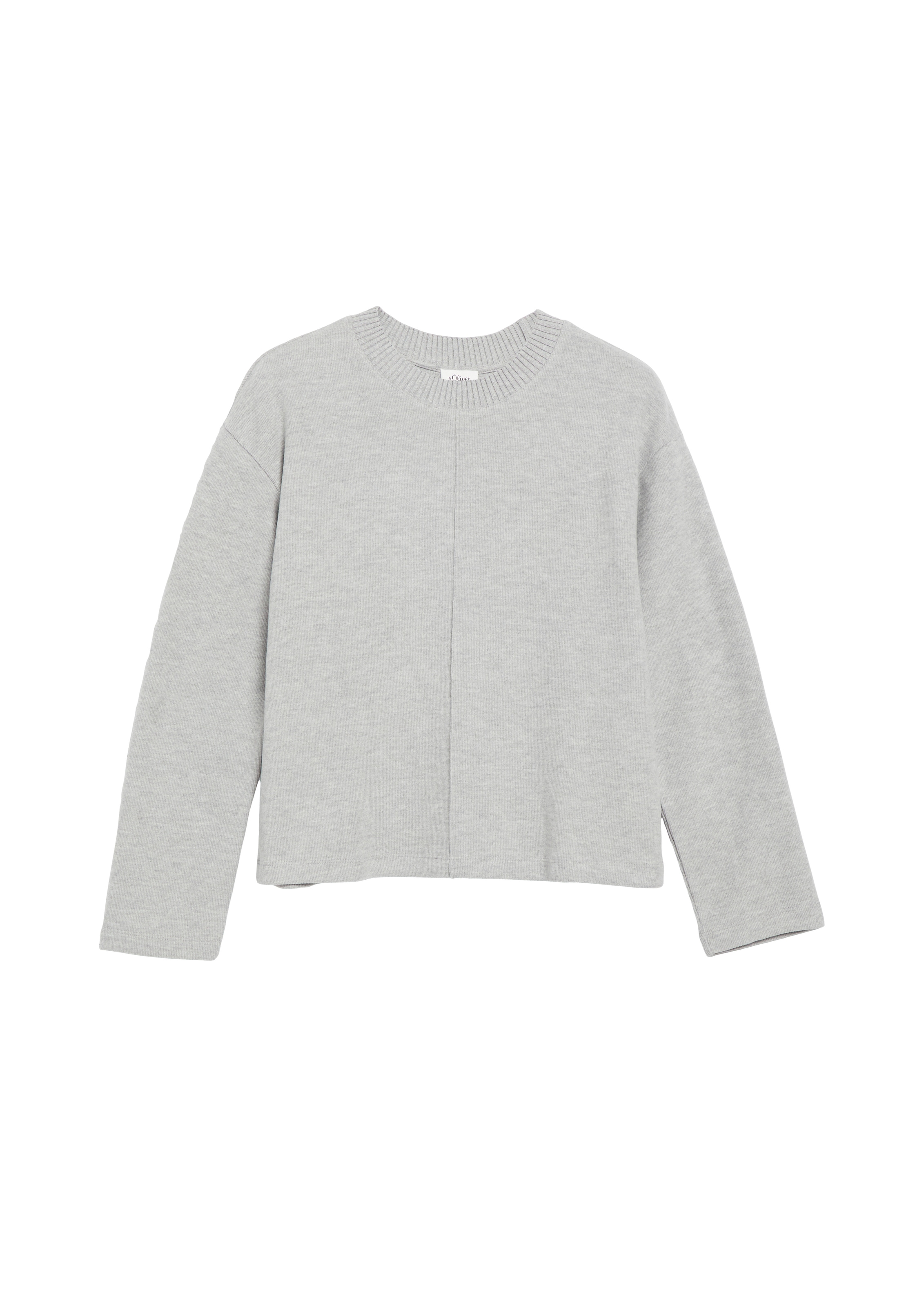 s.Oliver Sweatshirt , Relaxed Fit mit überschnittenen Schultern
