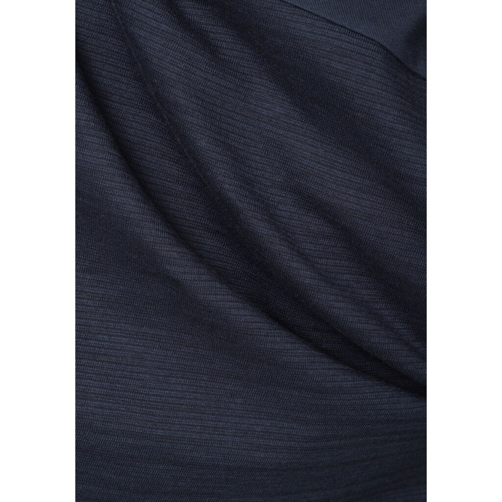 TIMEZONE Poloshirt »Knit Slub Longsleeve Polo«